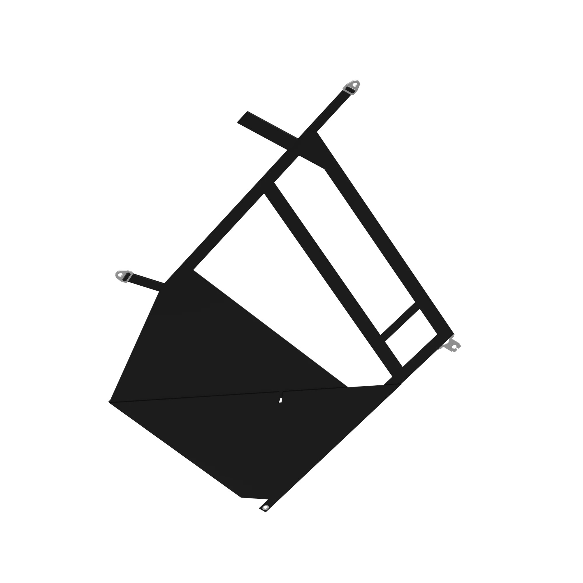 John Deere Right Side Rear Door - AUC13753