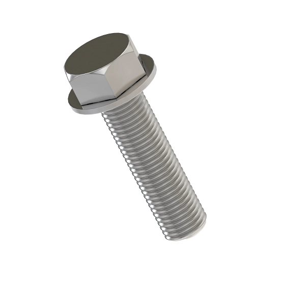 John Deere Hexagonal Head Flanged Screw, M12 X 50 - 19M7814