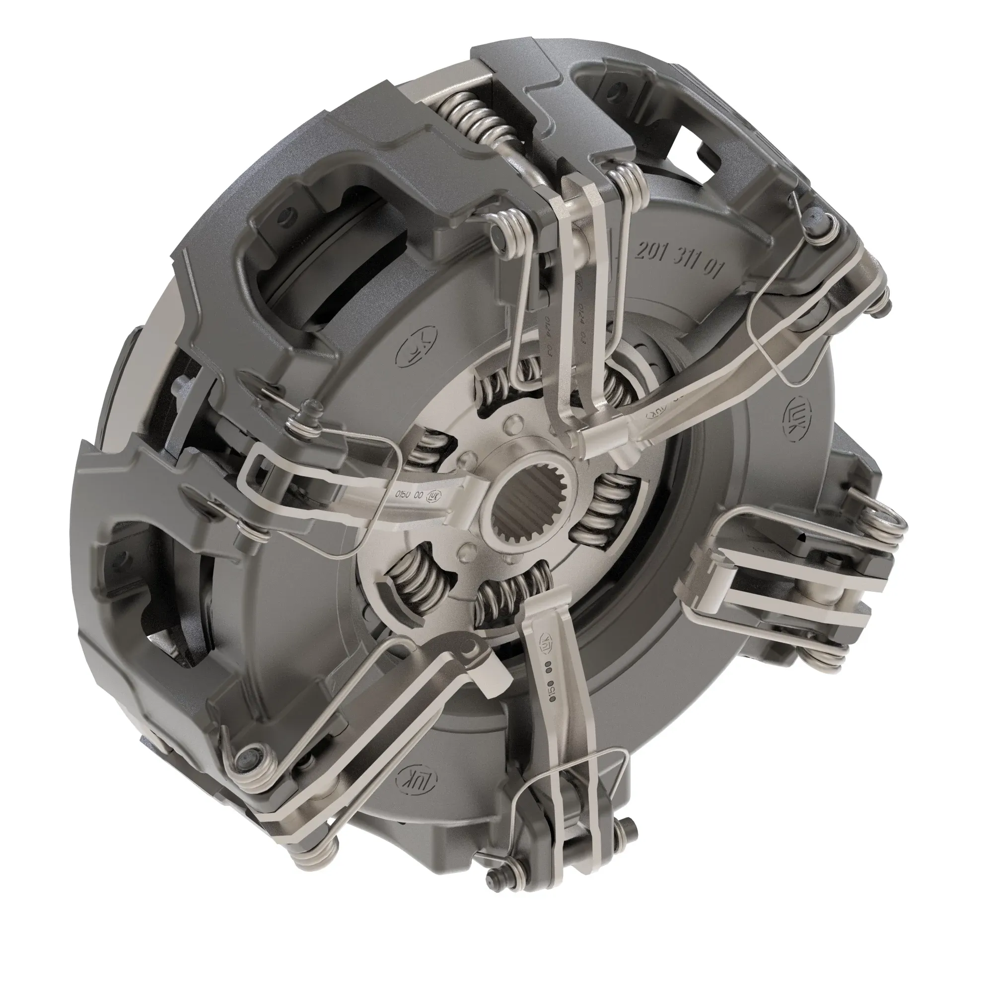 CLUTCH, DOUBLE - HIGH POWER