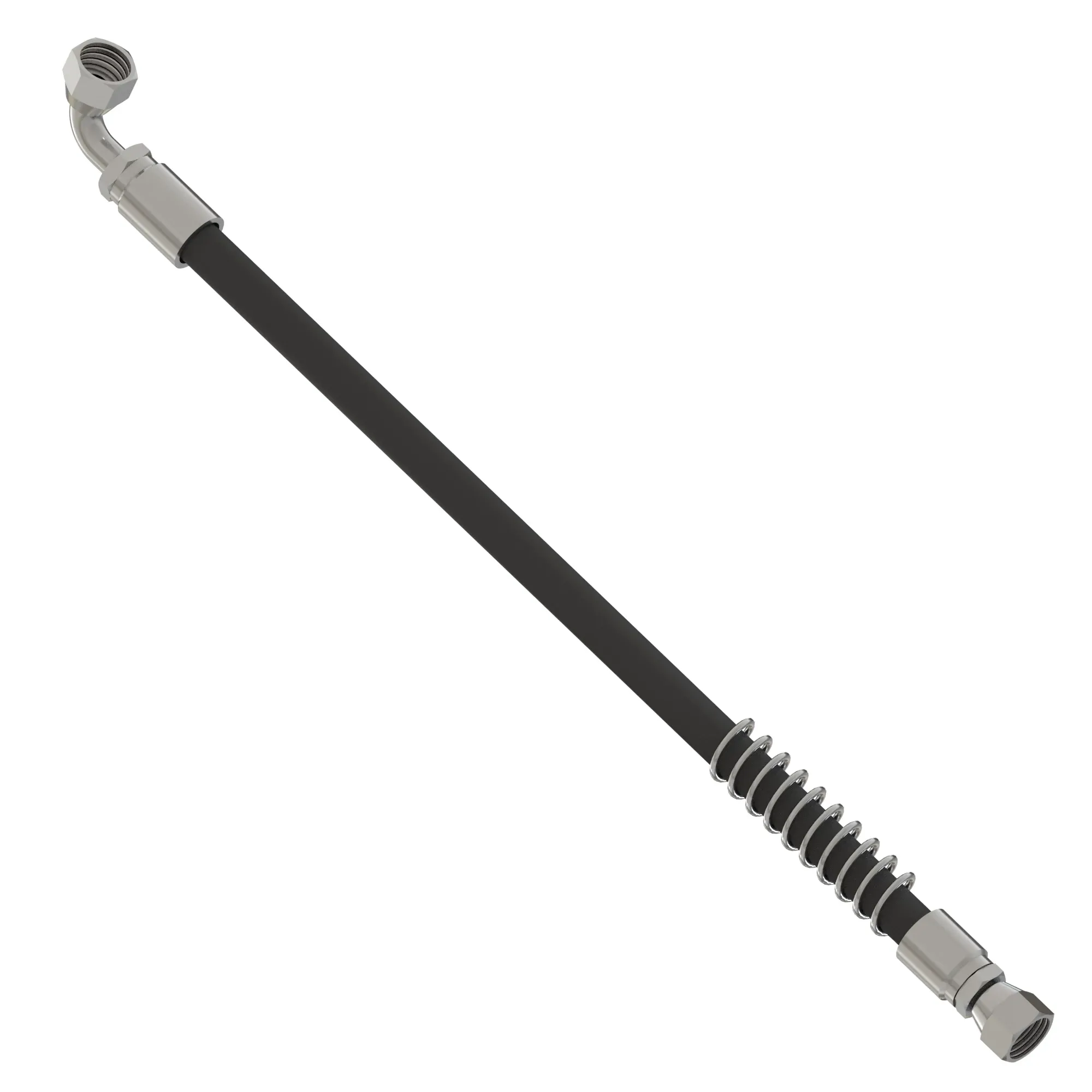 John Deere Right Front Axle Hydraulic Hose - DQ44756