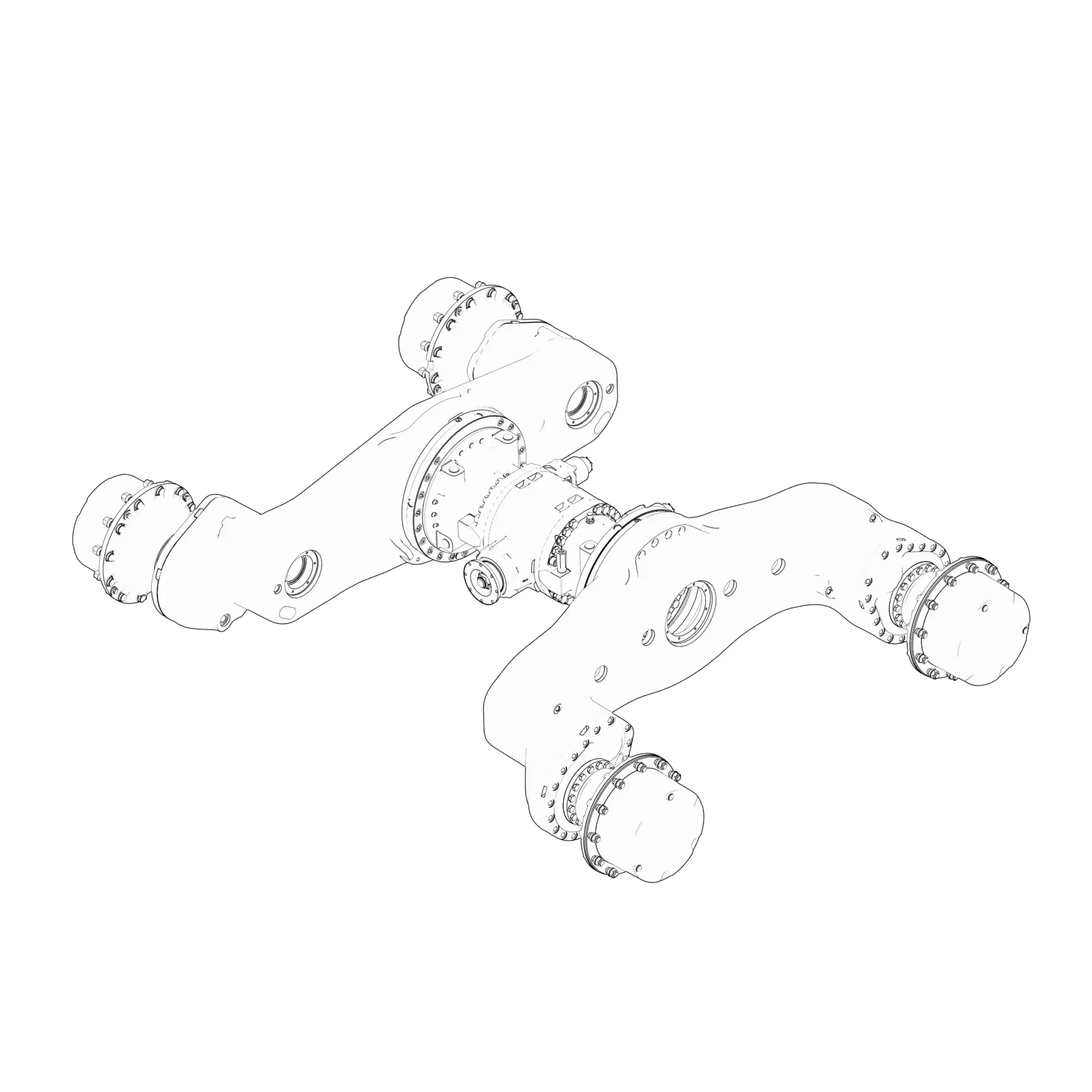 John Deere Axle - F075185