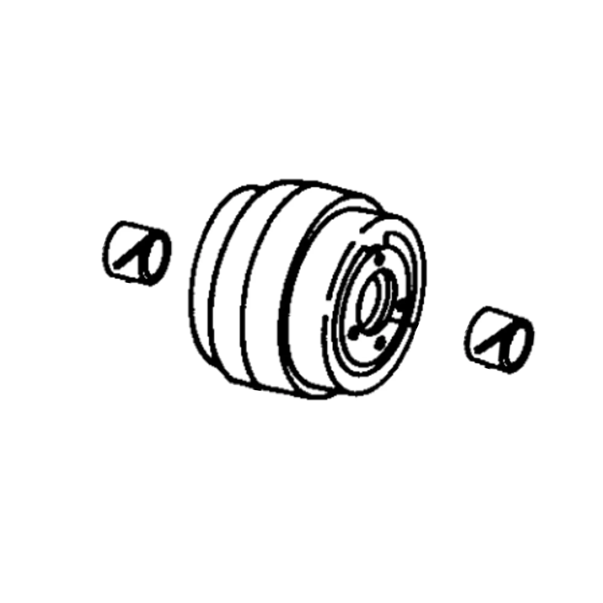 John Deere Track Carrier Roller - AT31129