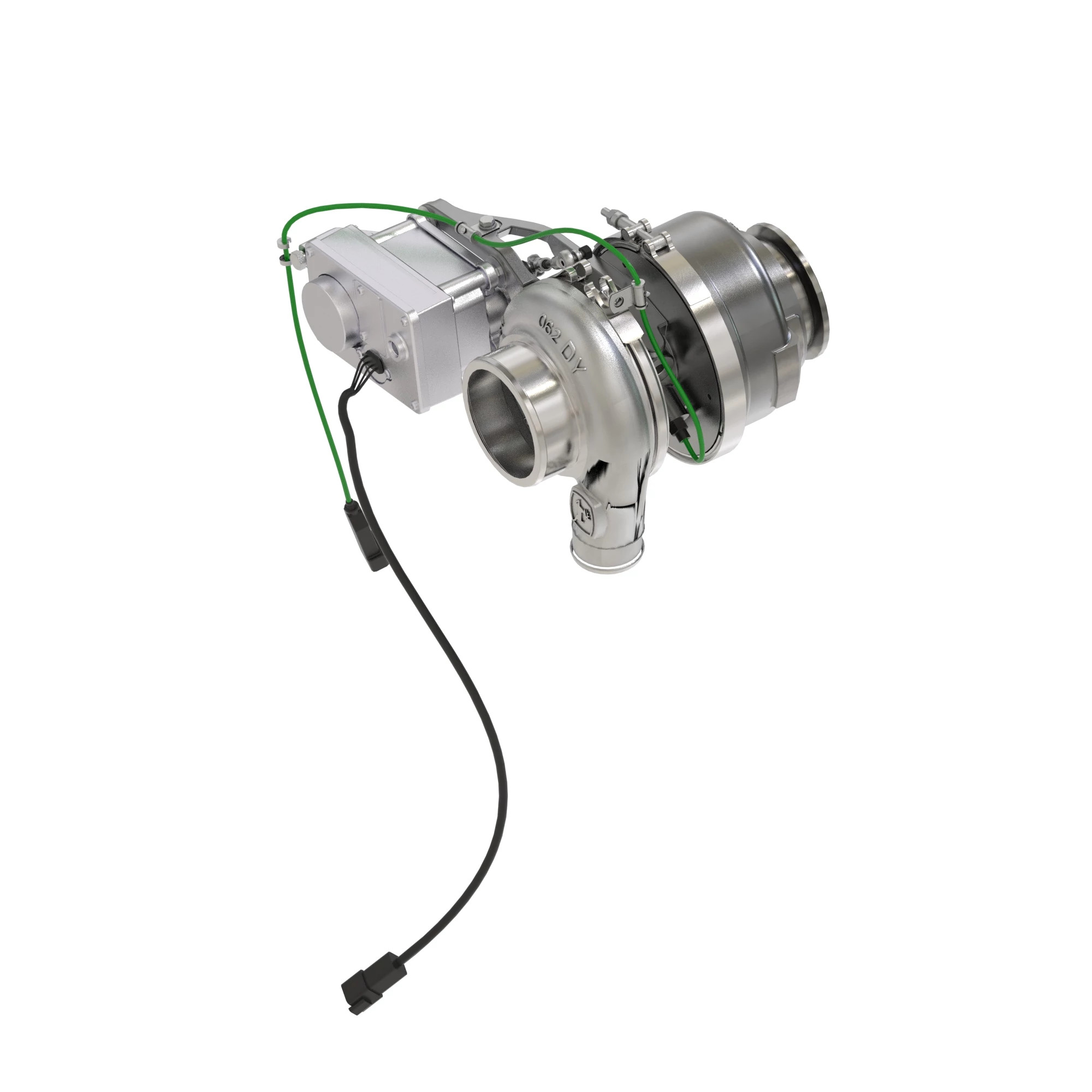 TURBOCHARGER, TURBOCHARGER, 24V - D