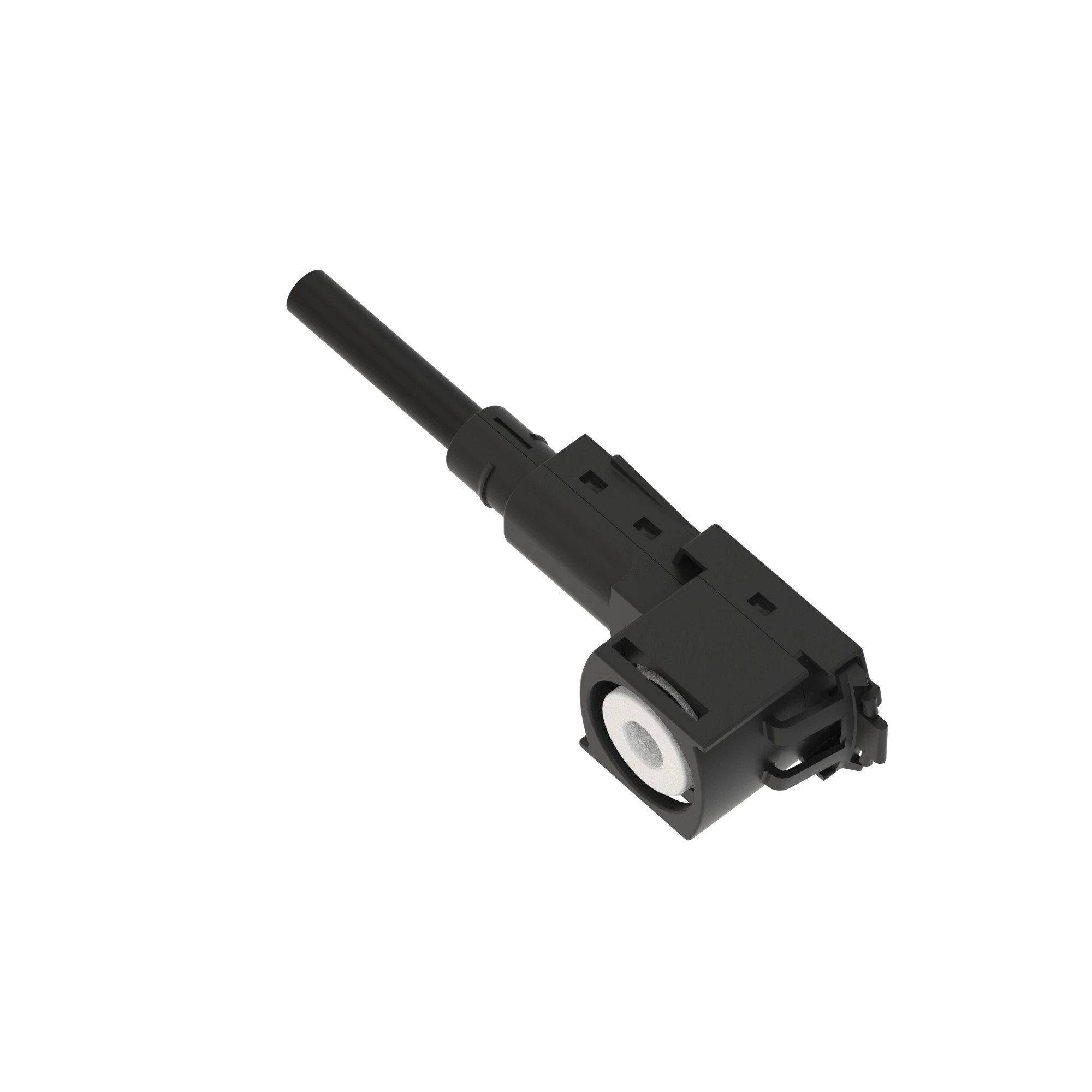 CONN AMPHENOL 1W FS BLK PLSTC
