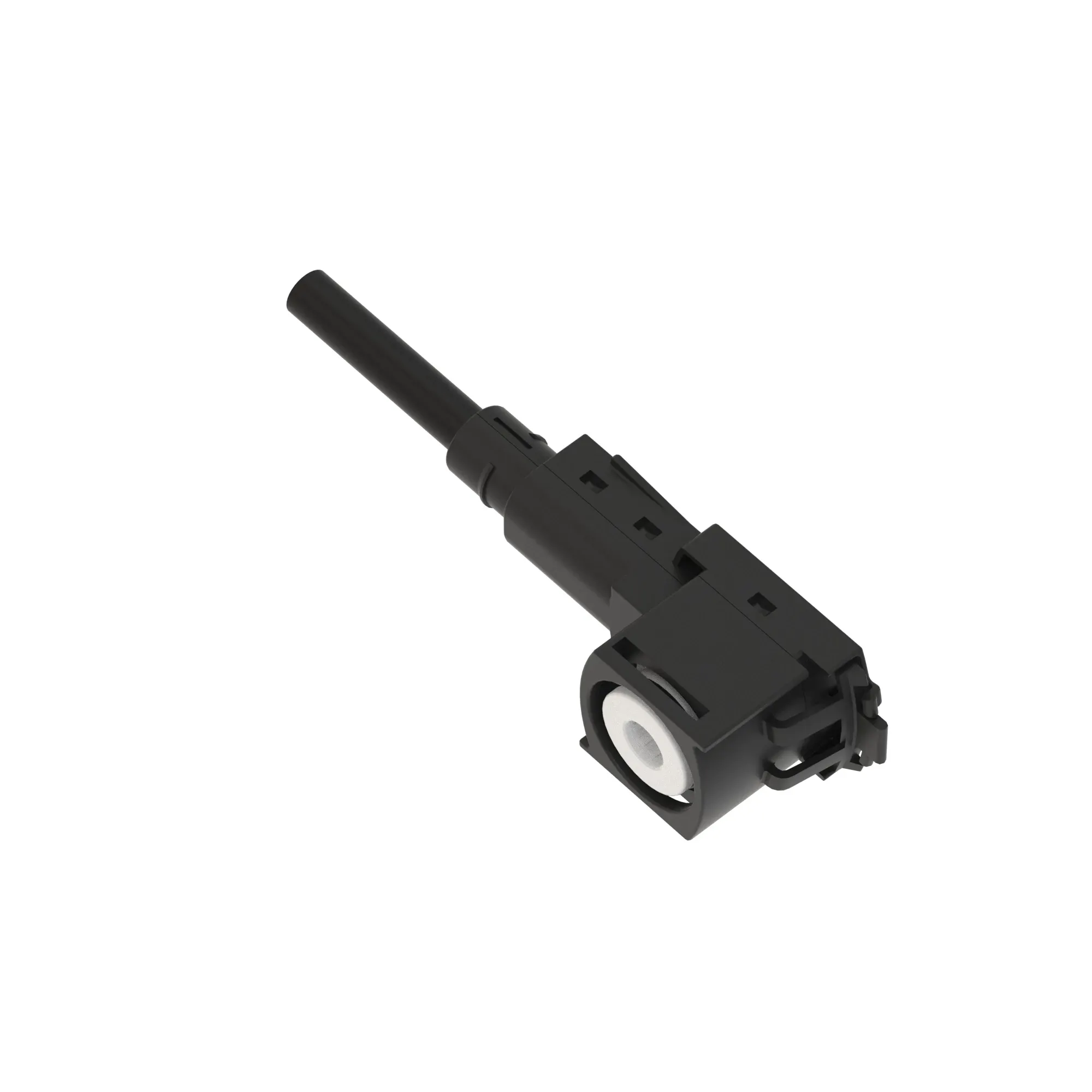 Conn Amphenol 1W Fs Blk Plstc