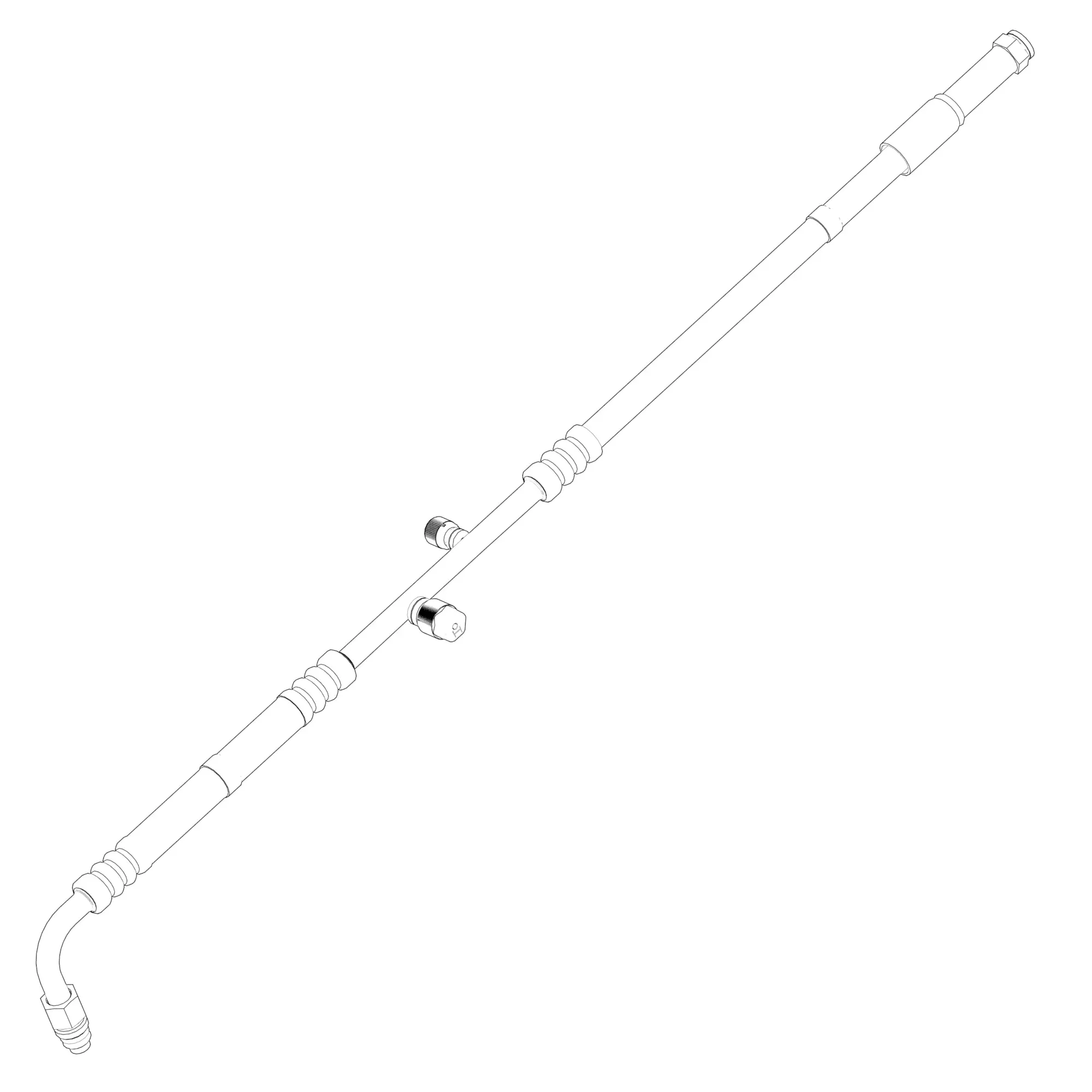 John Deere Refrigerant Hose - CXT14060