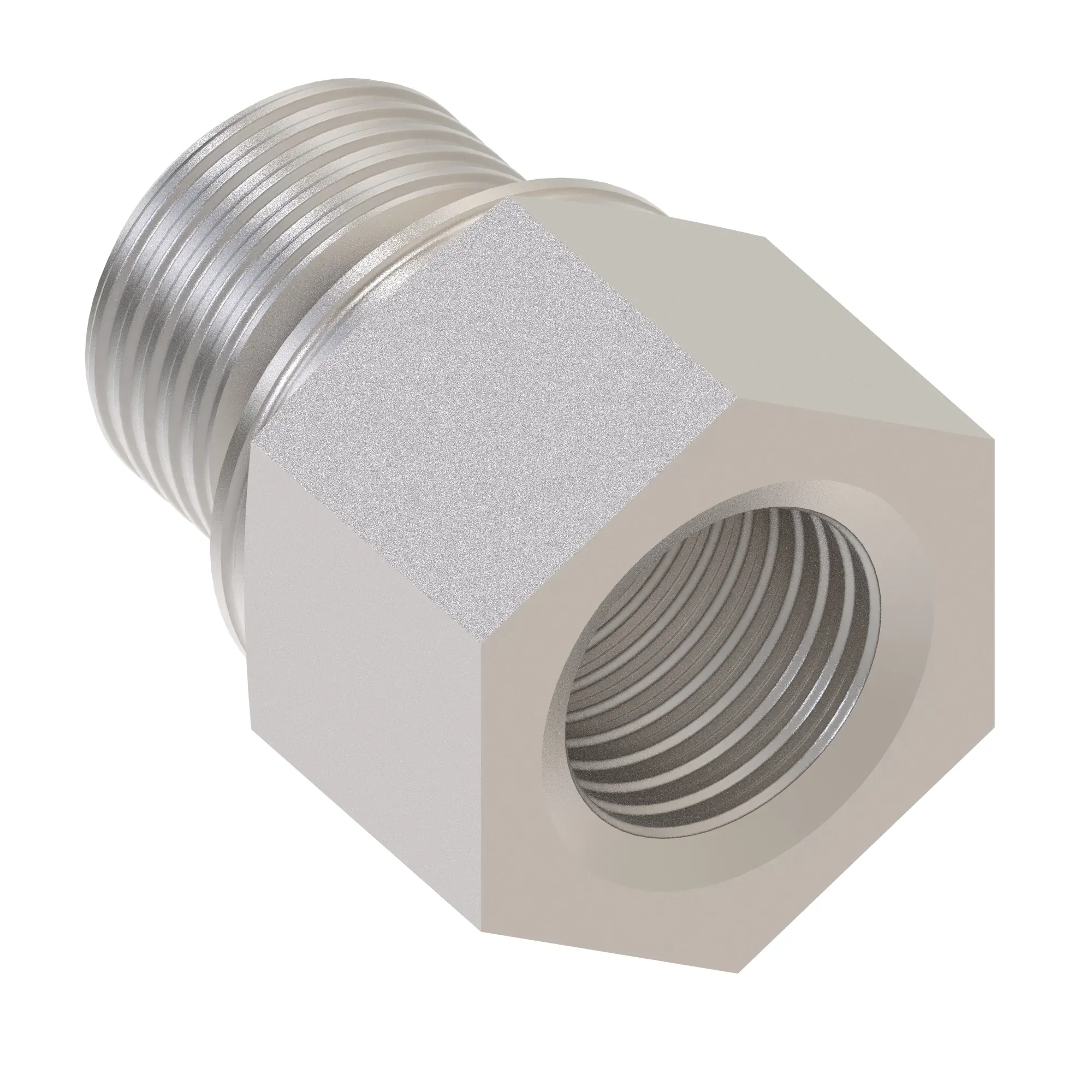 John Deere Male to Female Pipe Adapter Fitting - AT183480