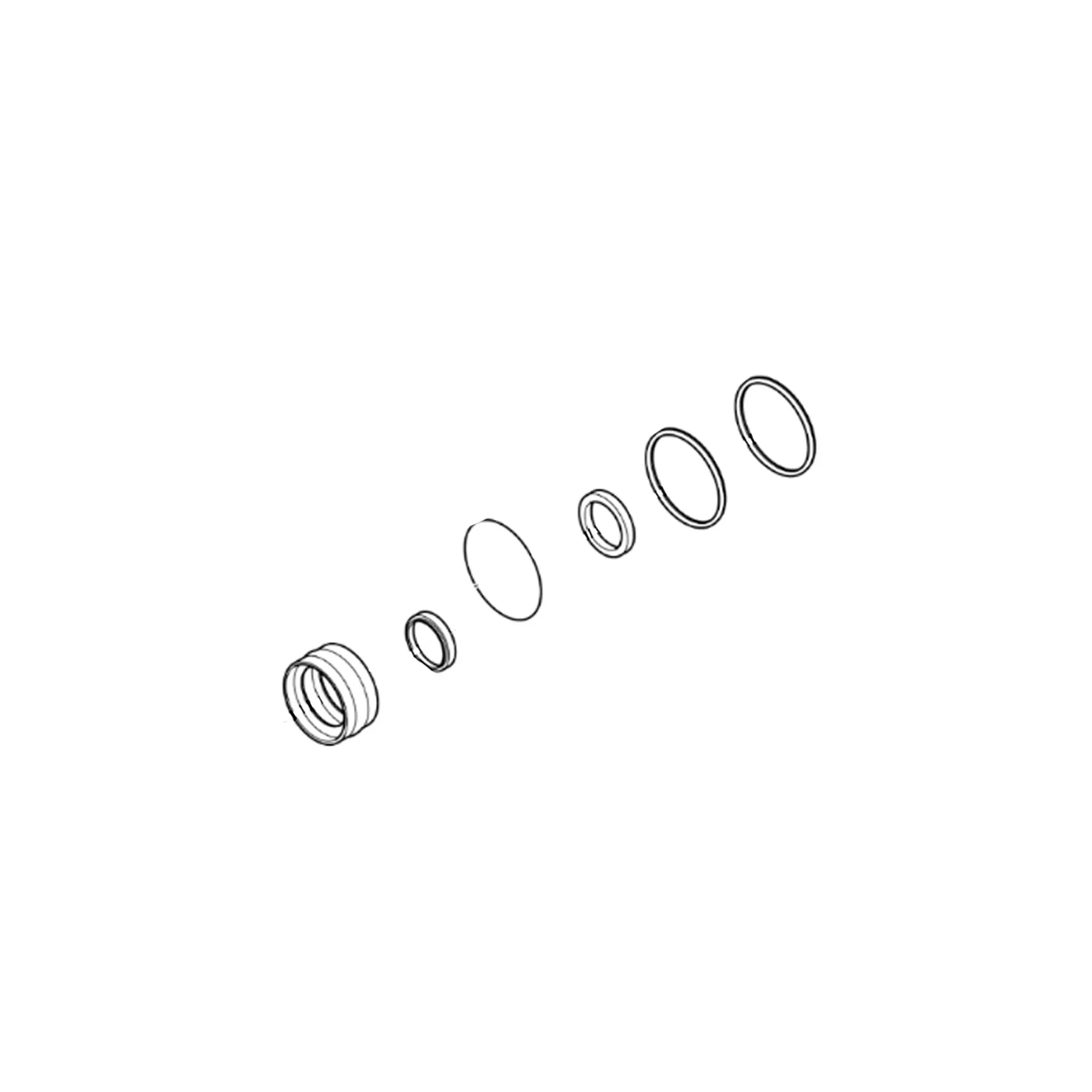 John Deere Grapple Cylinder Seal Kit - F060120