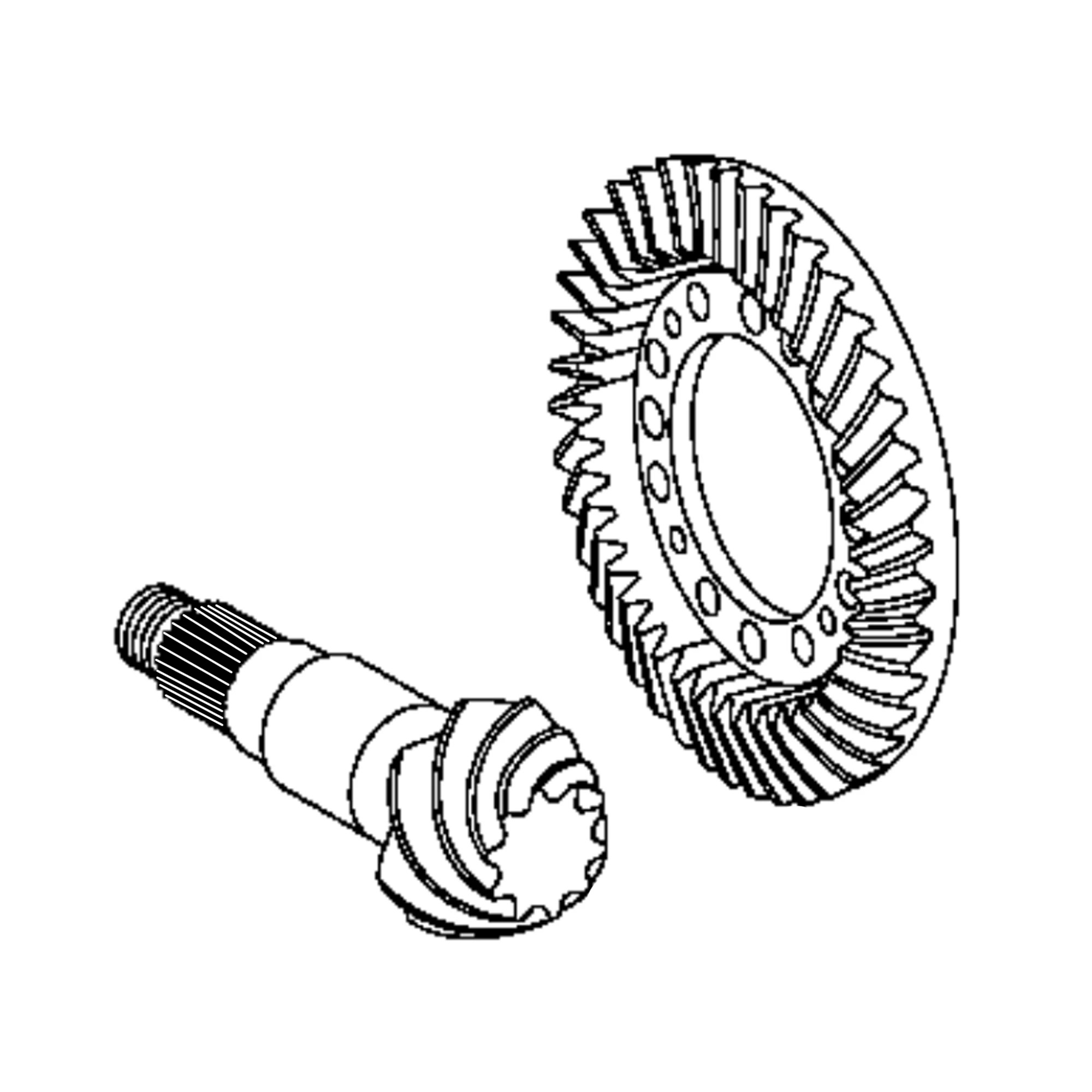 John Deere Spiral Bevel Input Pinion Gear - AT519287