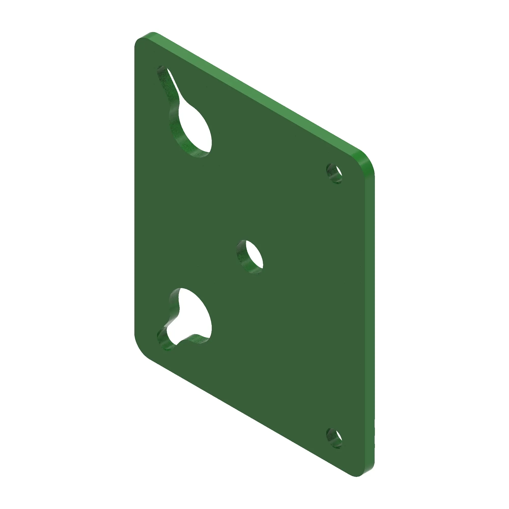John Deere Rotary Brush Update Plate - KK48766