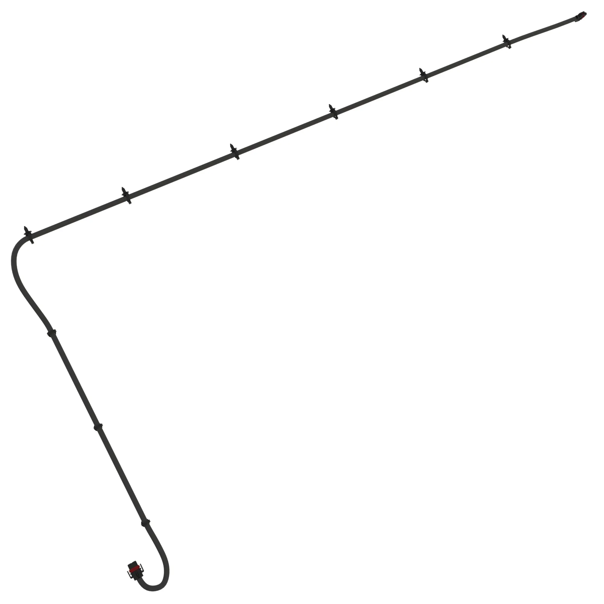 John Deere Right Side Service Light Wiring Harness - AXE44864