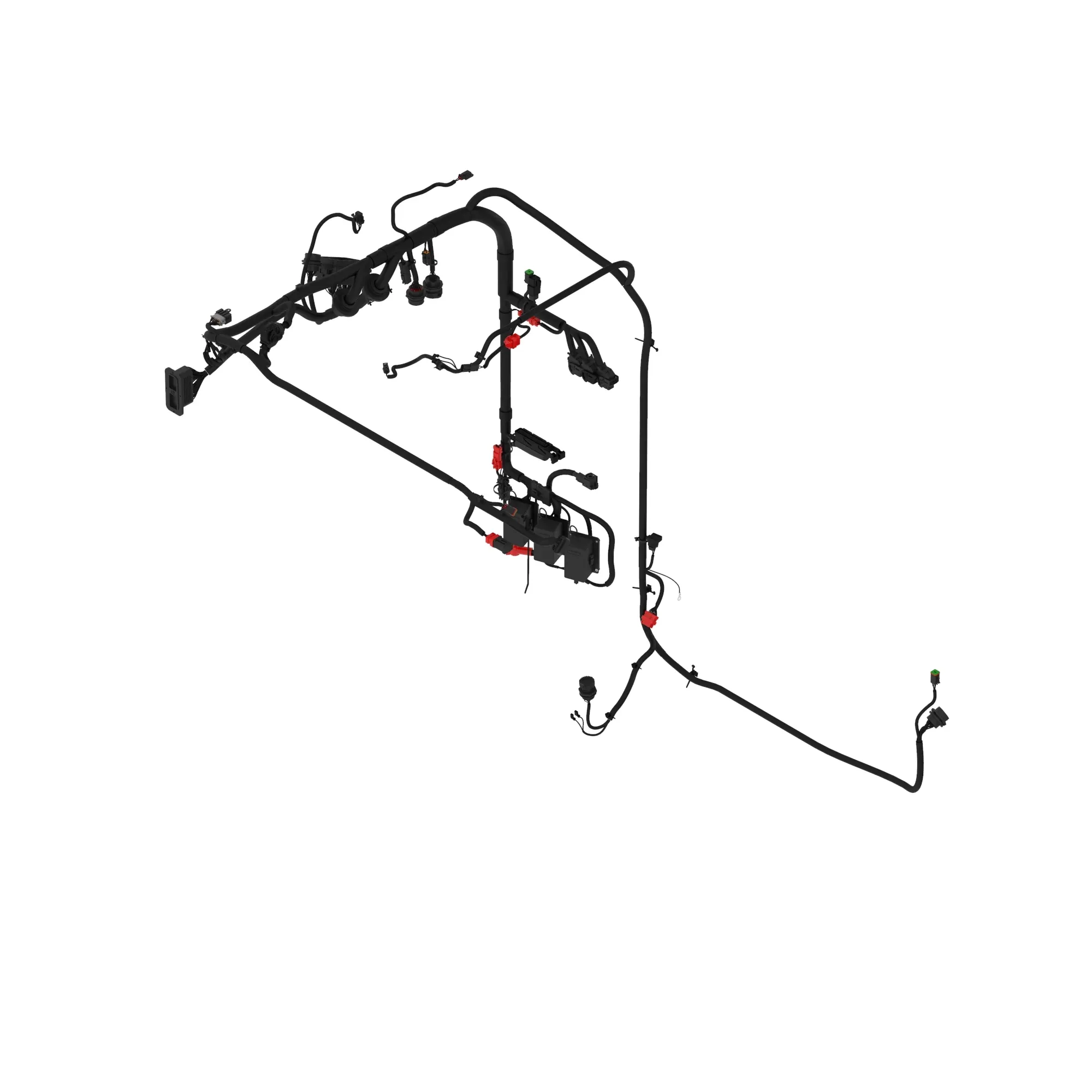 John Deere Cab Standard Load Center Wiring Harness - AT498962