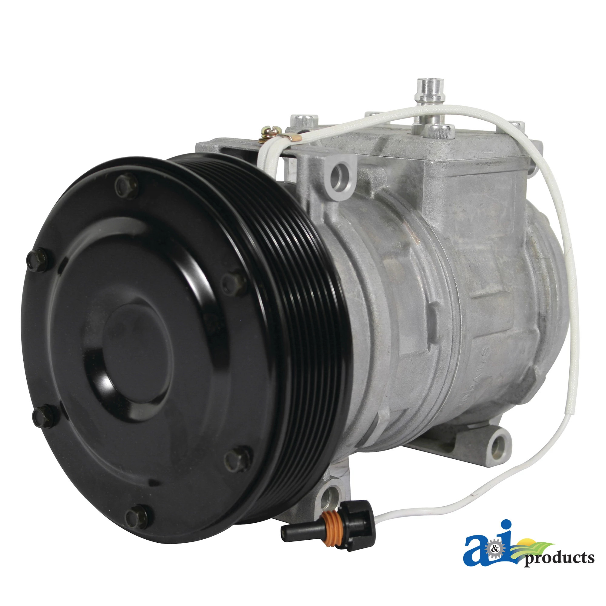 A&I Products Air Conditioner Compressor with Clutch, 12 Volt - A-AH169875
