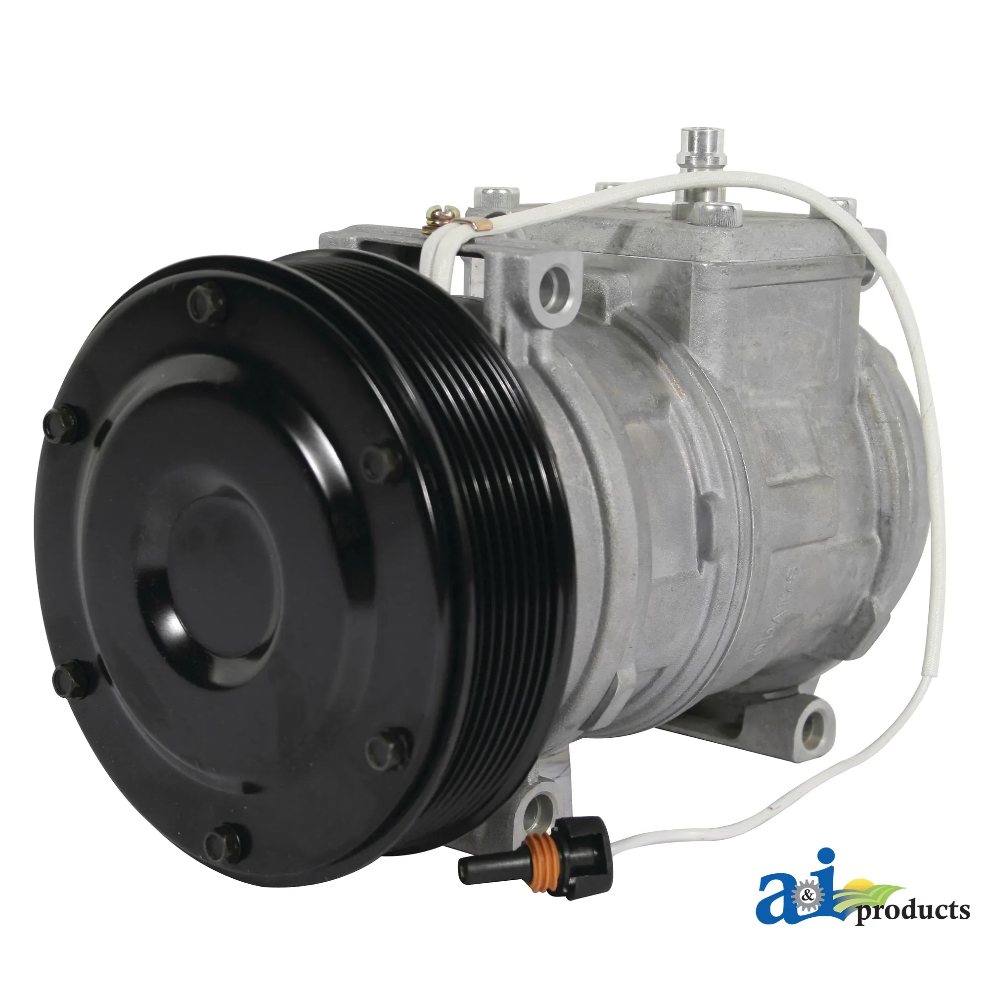 A&I Products Air Conditioner Compressor with Clutch, 12 Volt - A-AH169875