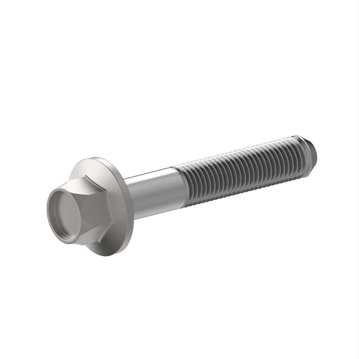 Screw, Special Hex Flange, Plated