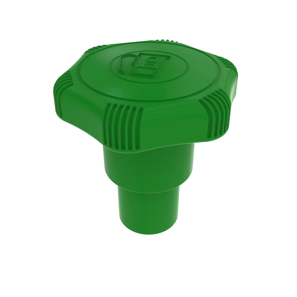 Filler Cap, Rov (Cone), Green
