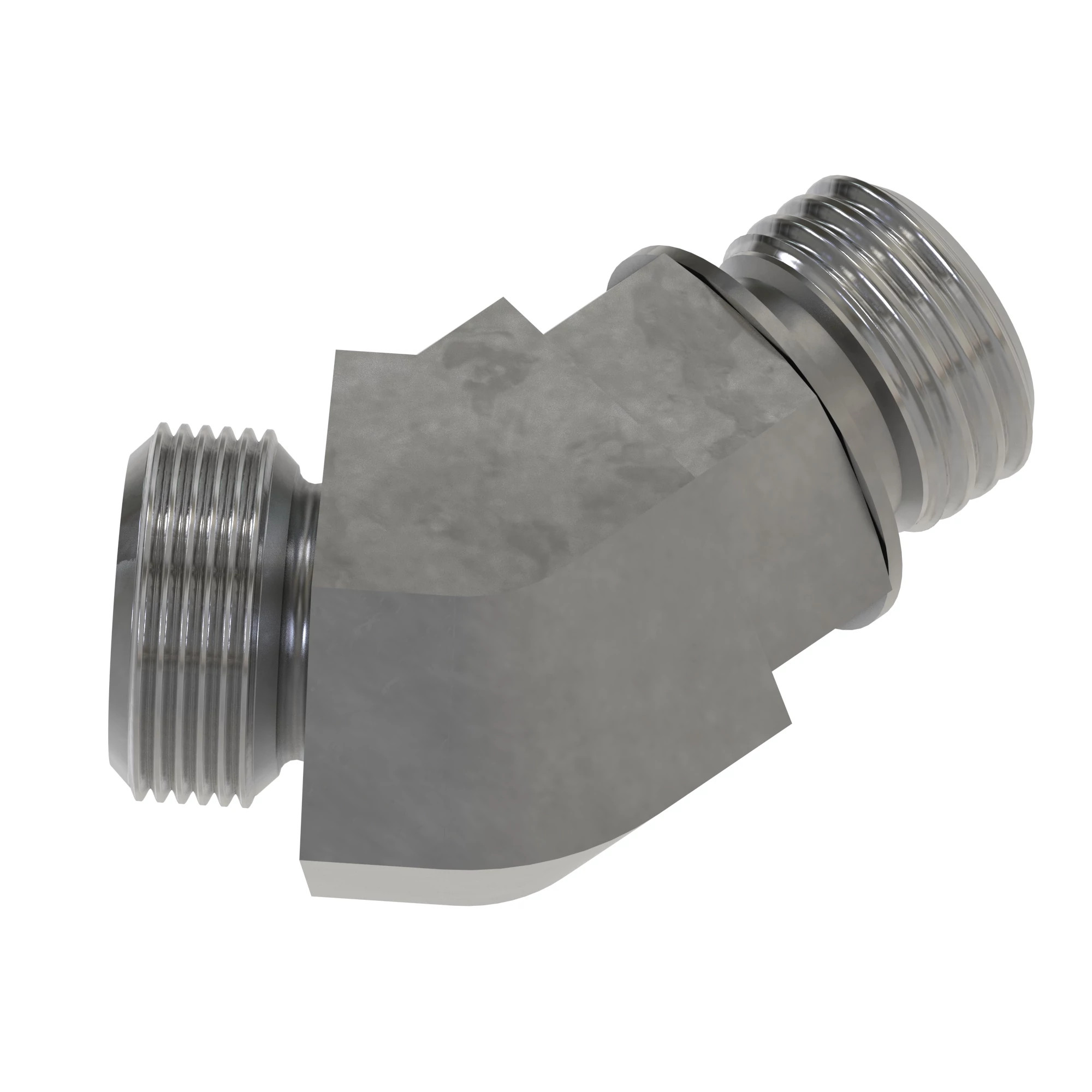 45 DEG STRAIGHT THREAD,O-RING FSF