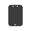 BRACKET, REAR VIEW CAMERA COVER PLA