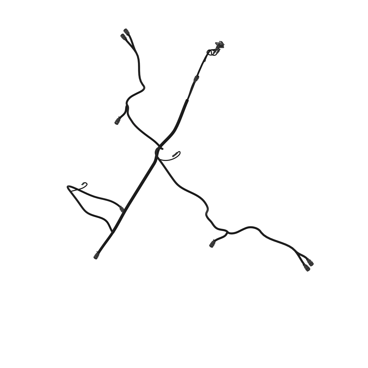Wiring Harness, Center Fra