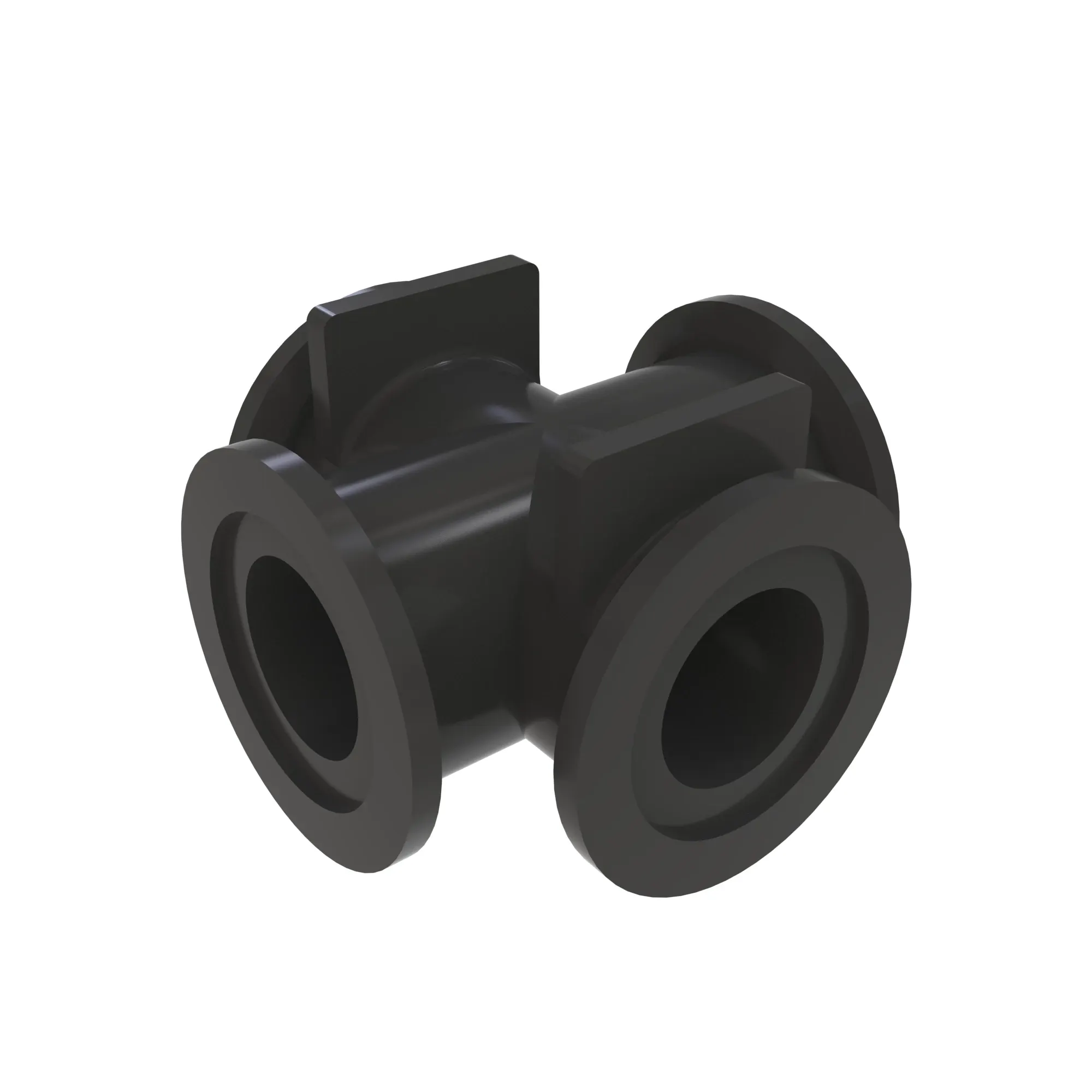 CROSS FITTING, 1.5" FLANGE
