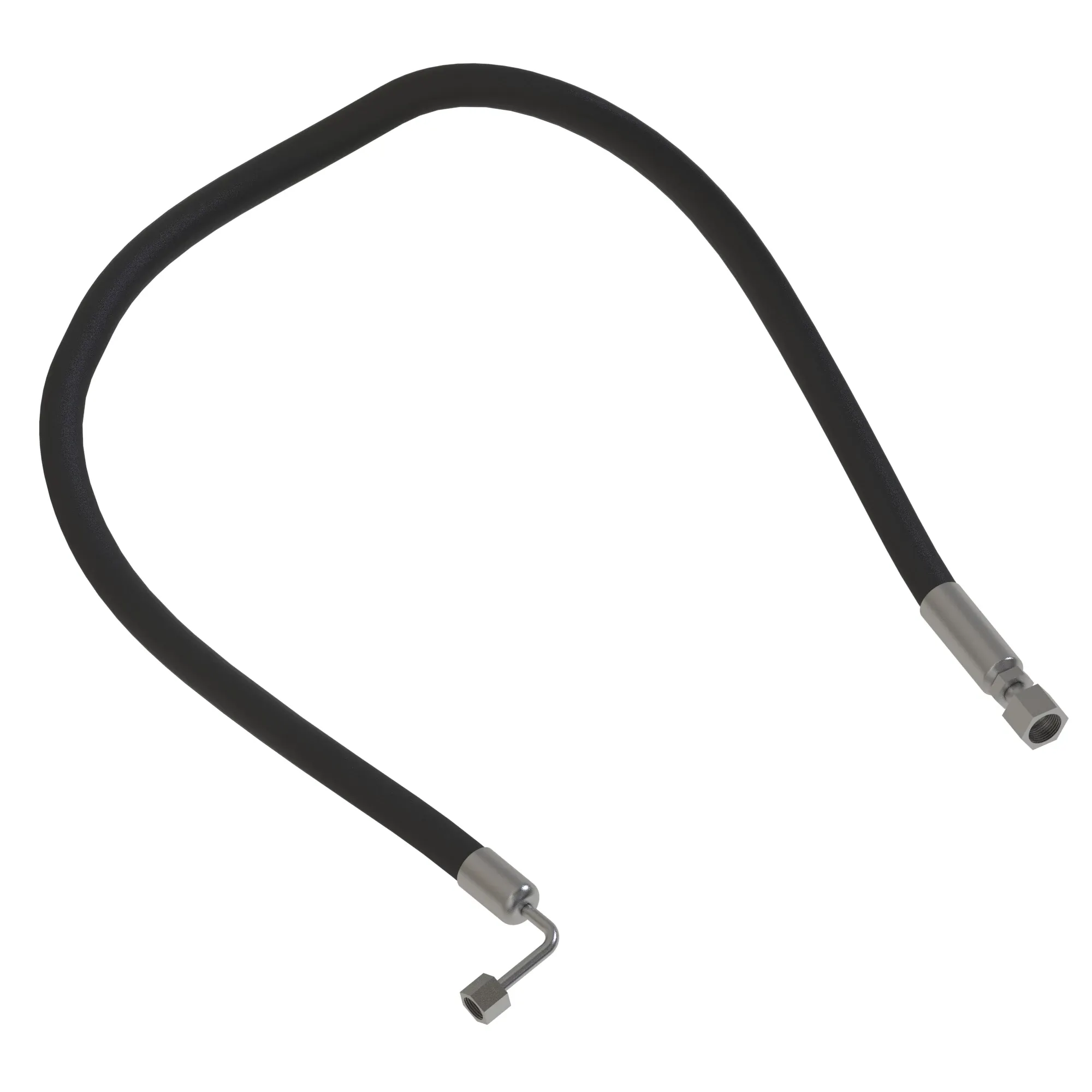 John Deere Hydraulic Hose with Straight End Fittings - AT545107