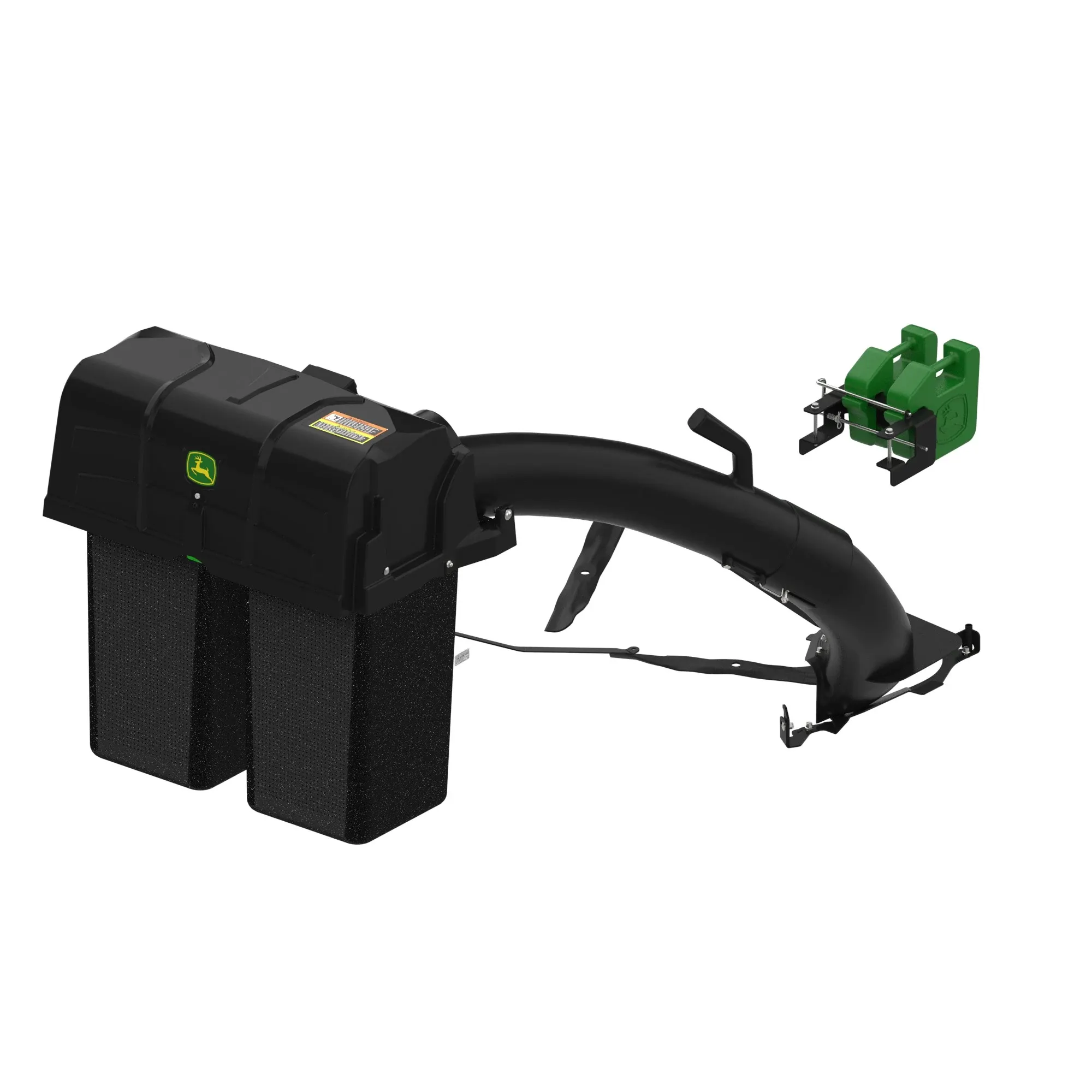 John Deere Material Collection System with Chute, Weights, Hitch, and Hardware, 42" Accel Deep™, 6.5 Bushel (229 Liter) - BUC11760