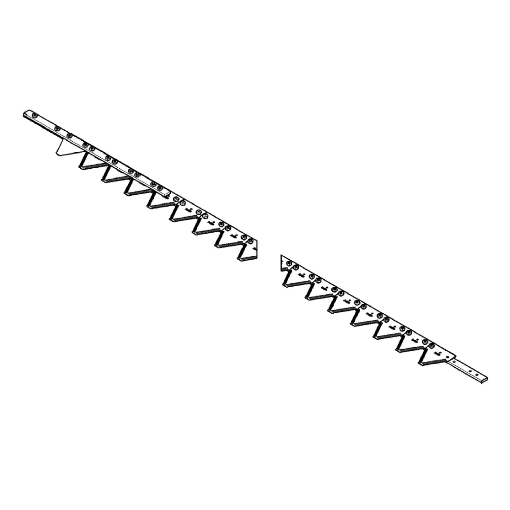 John Deere Left Side Tail Segment Cutterbar - AFH219177