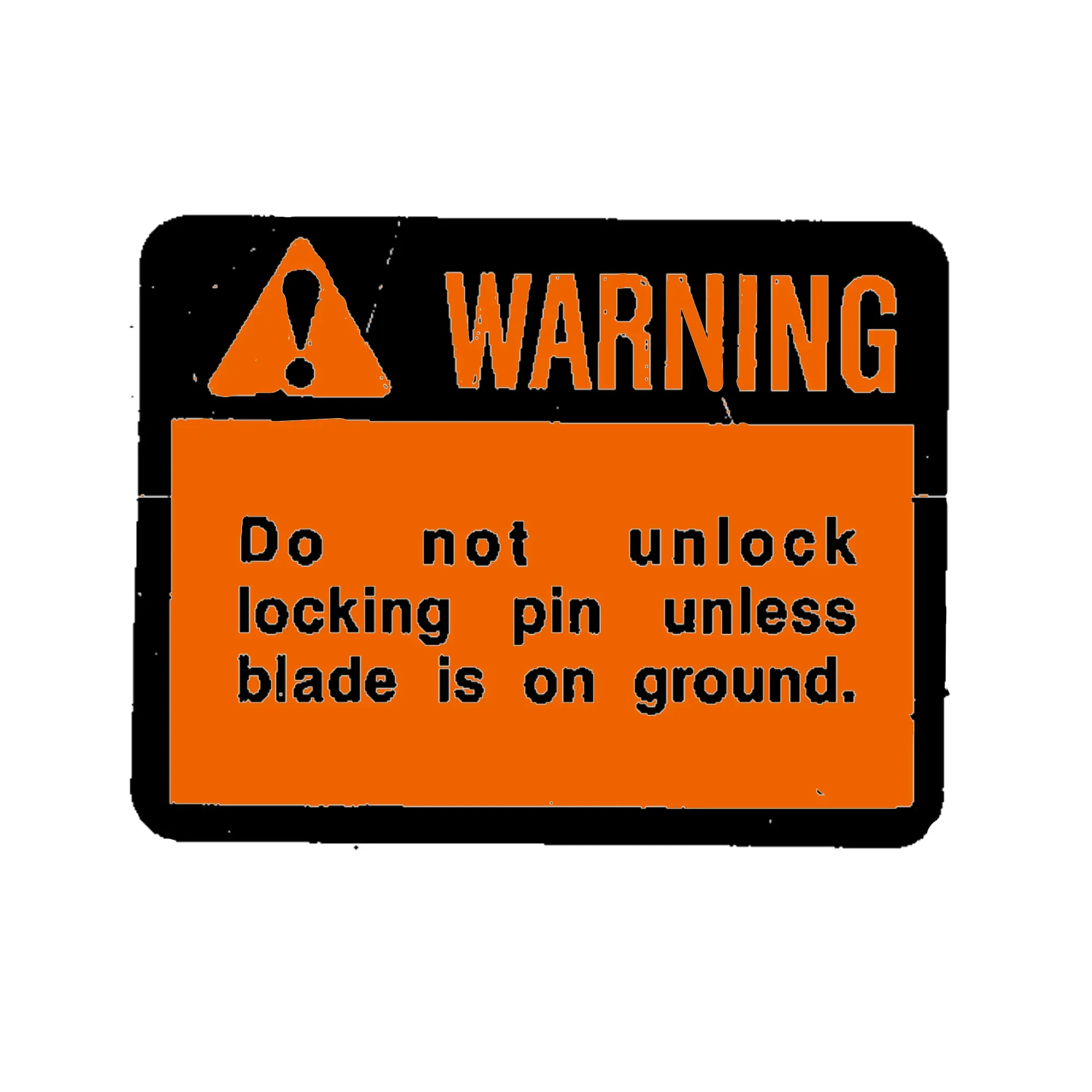 Safety Sign