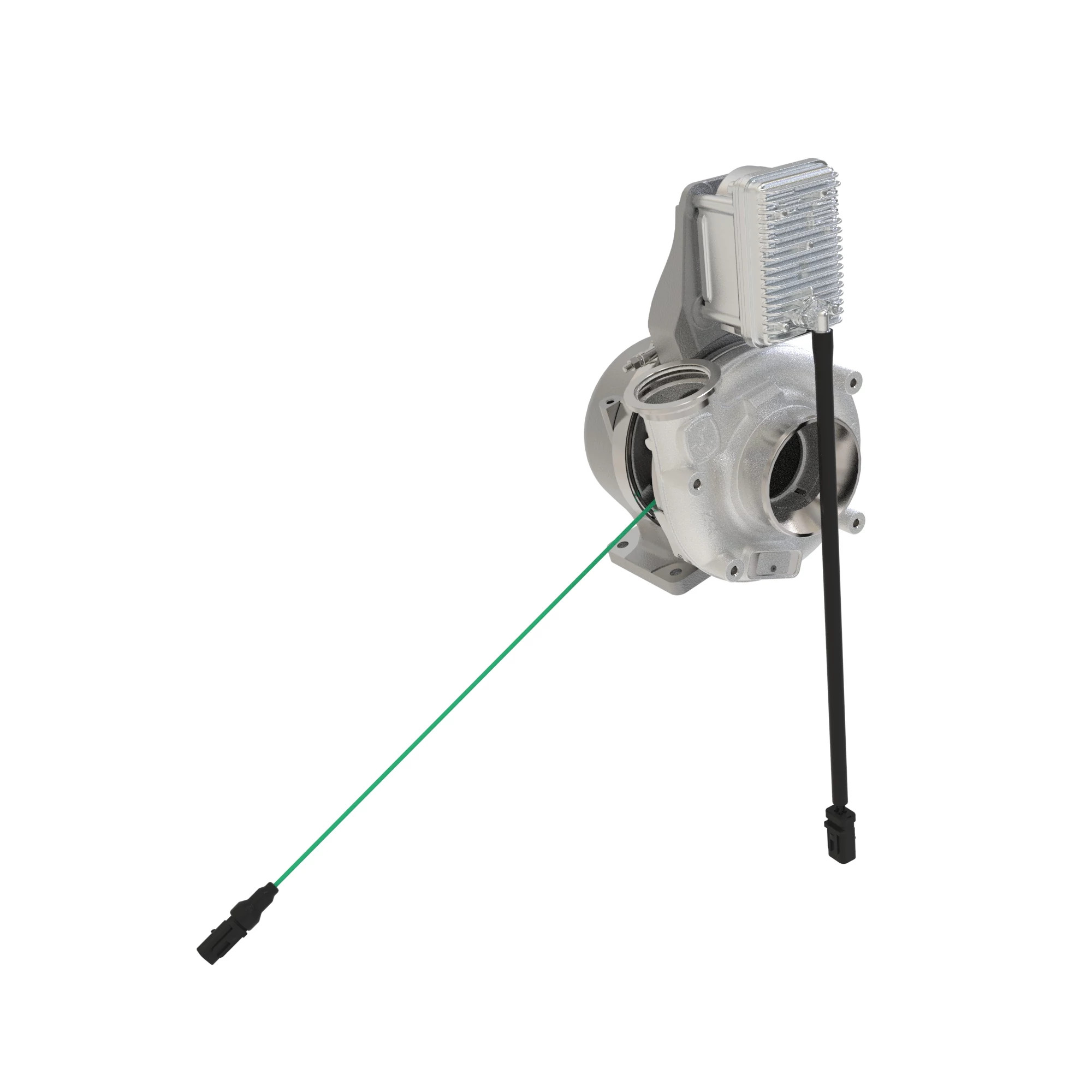 John Deere High Actuator Turbocharger, 12 Volt - DZ103298