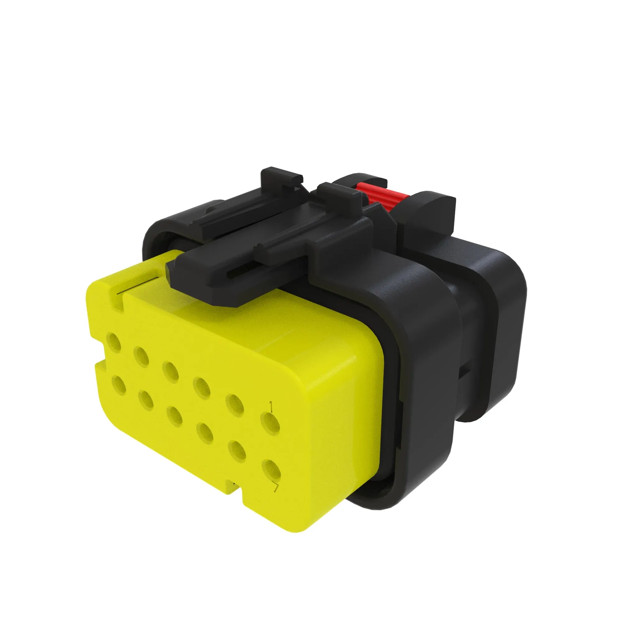 TYCO AMPSEAL16 12W RCPT SLD YLW PLS
