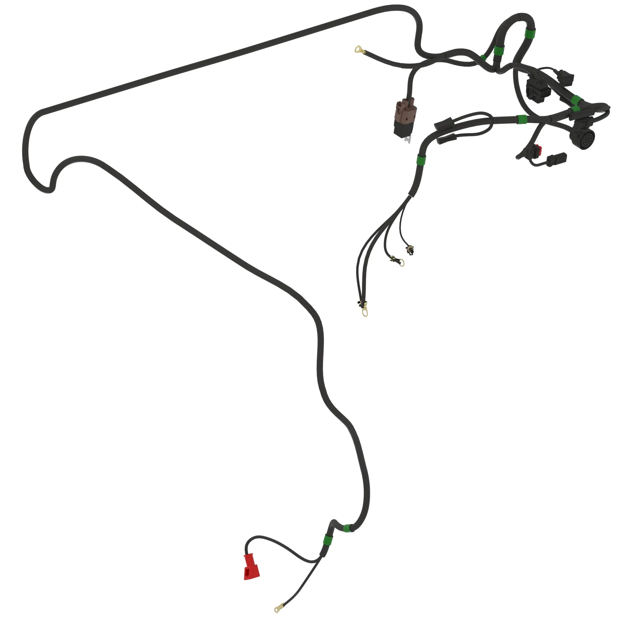 John Deere Vehicle Side Engine Wiring Harness - AT522982