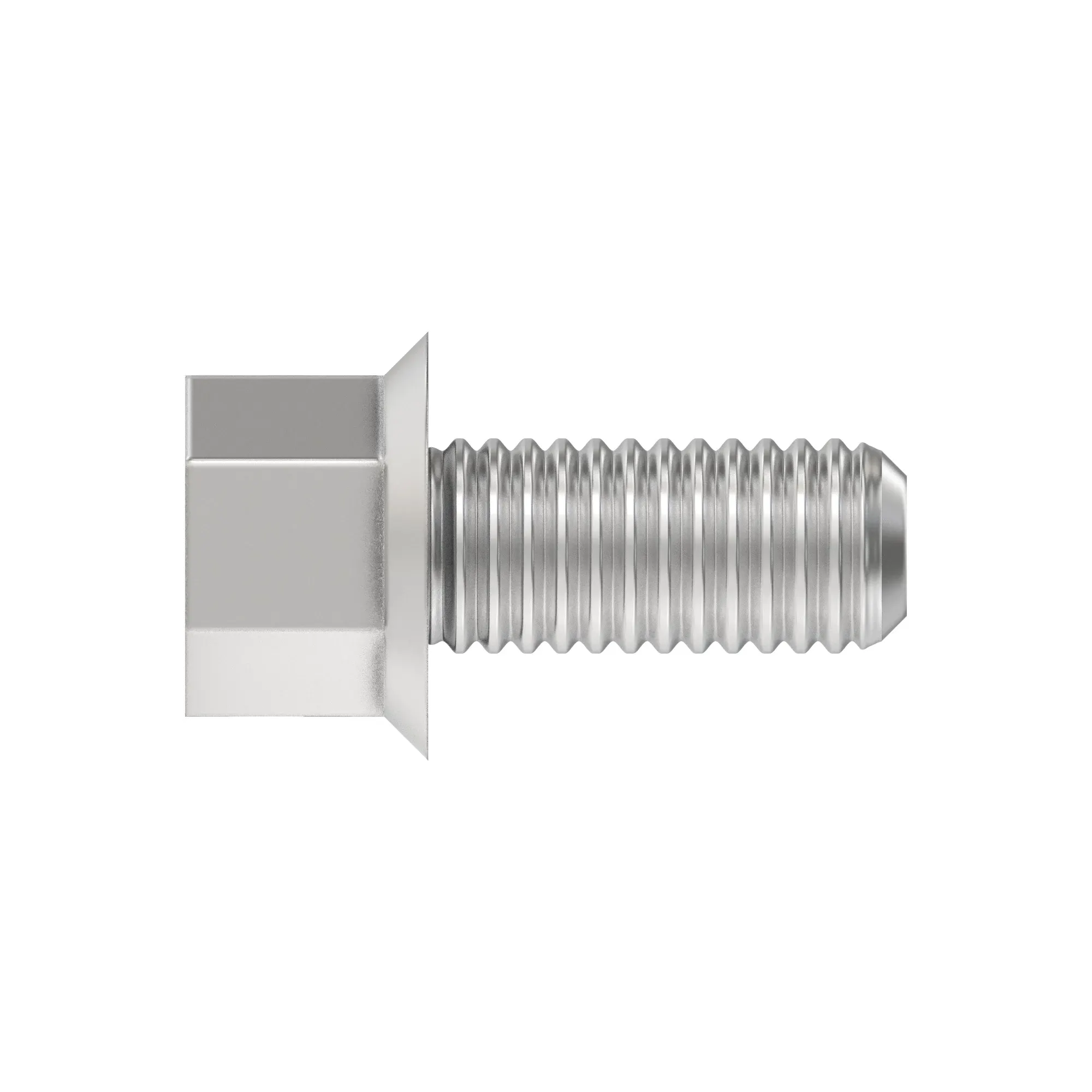 ところとん N283308: Hexagonal Head Flanged Self Locking Screw, 1/4