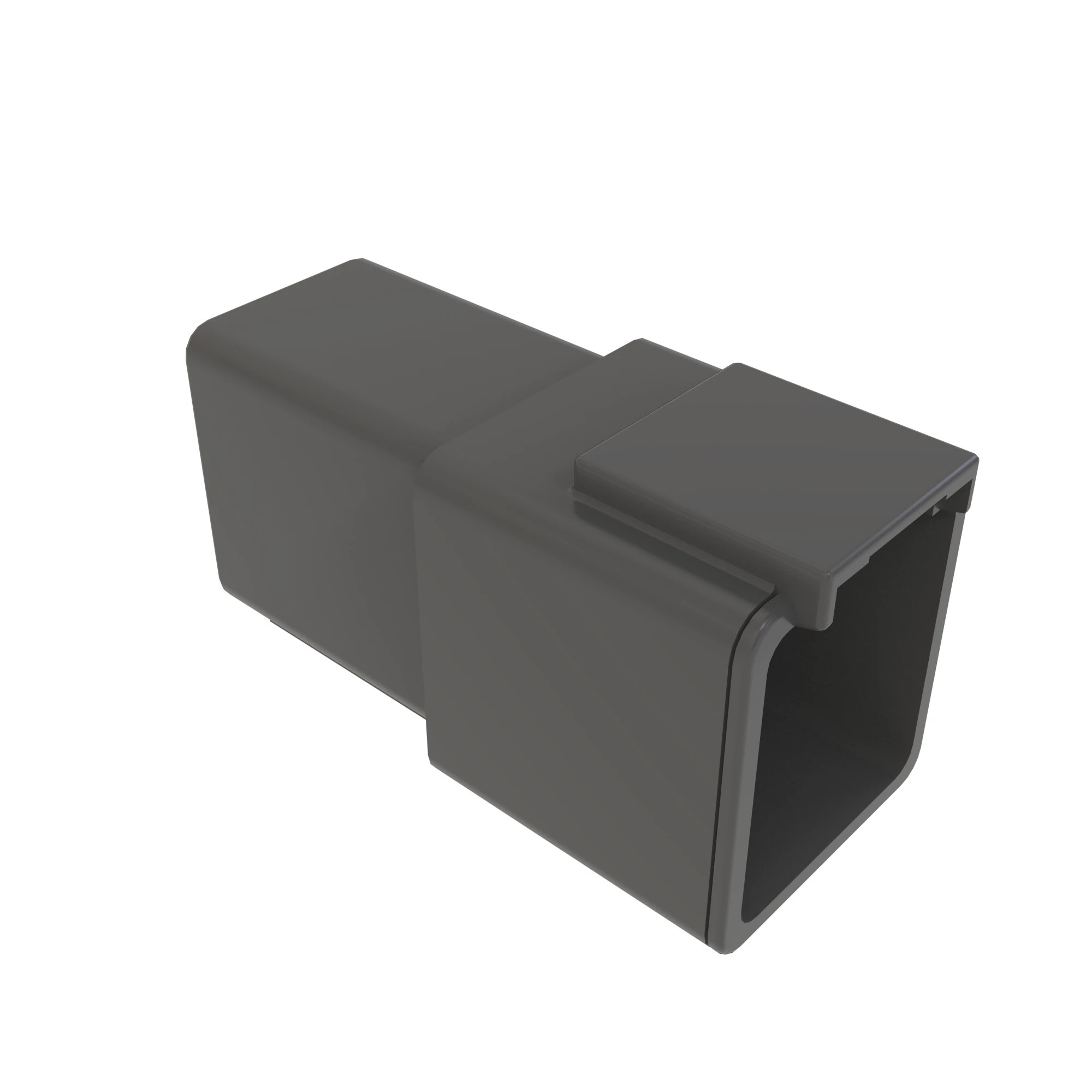 DEUTSCH DTM 6W FEM SLD LTGRY NYLON