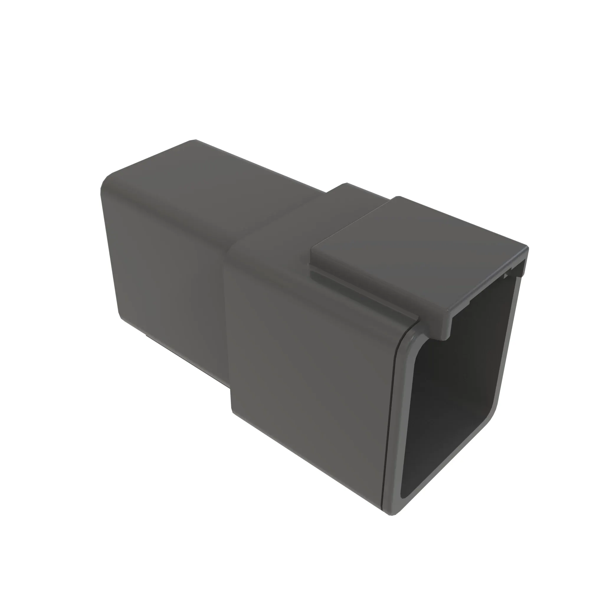 DEUTSCH DTM 6W FEM SLD LTGRY NYLON