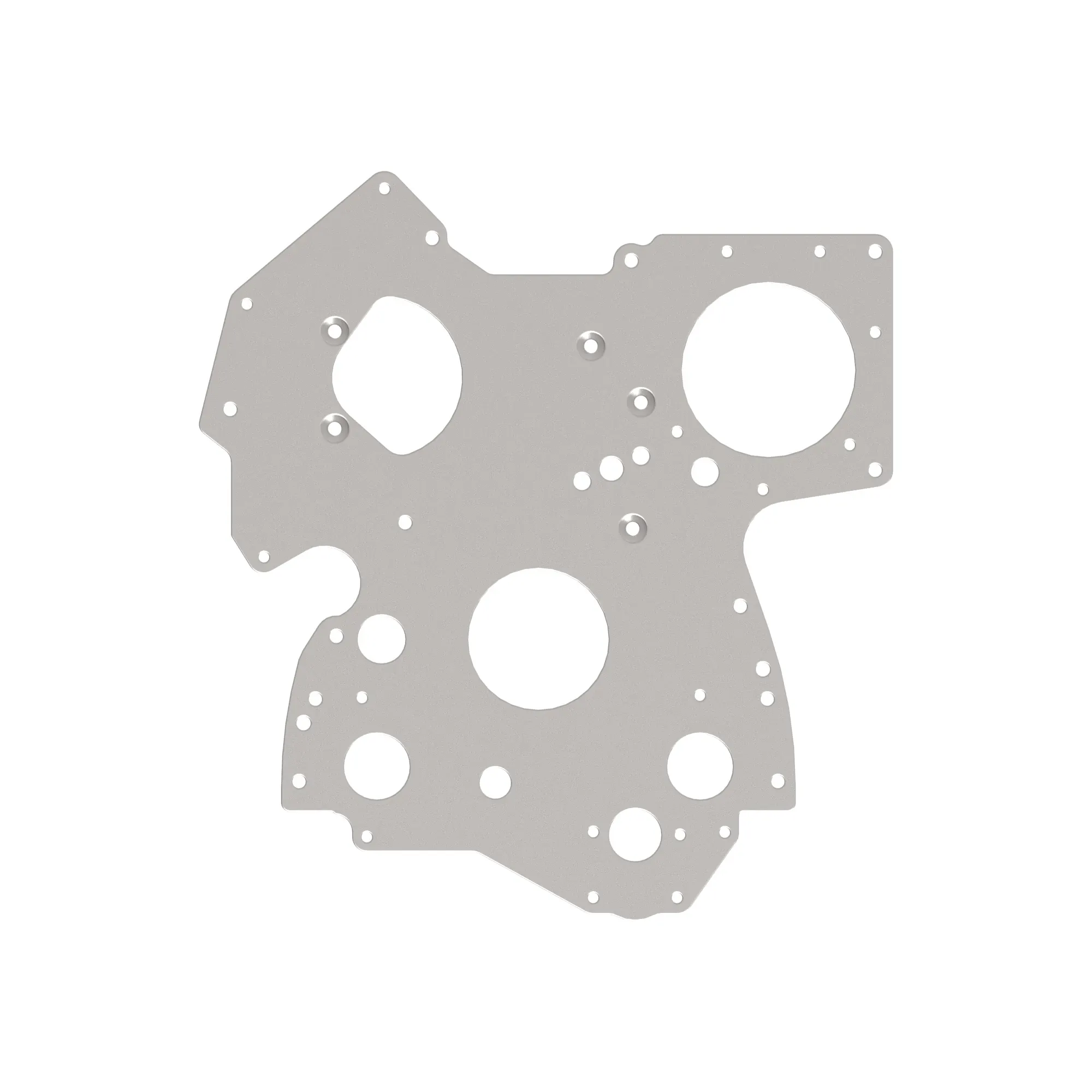 PLATE, FRONT, CYLINDER BLOCK