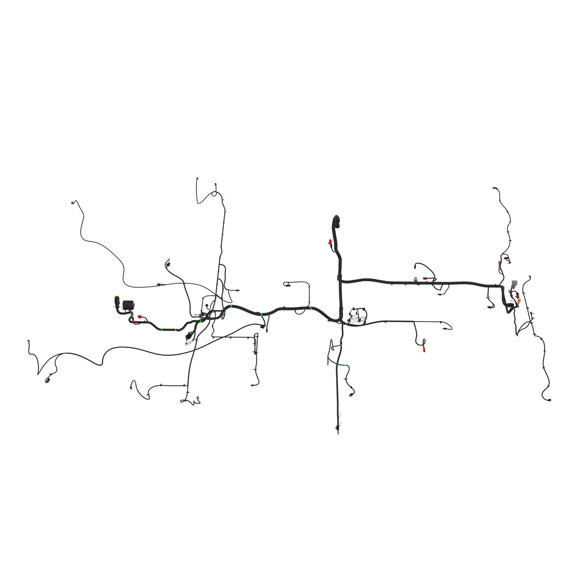 John Deere Chassis Wiring Harness, Tier 3 - AKK44496