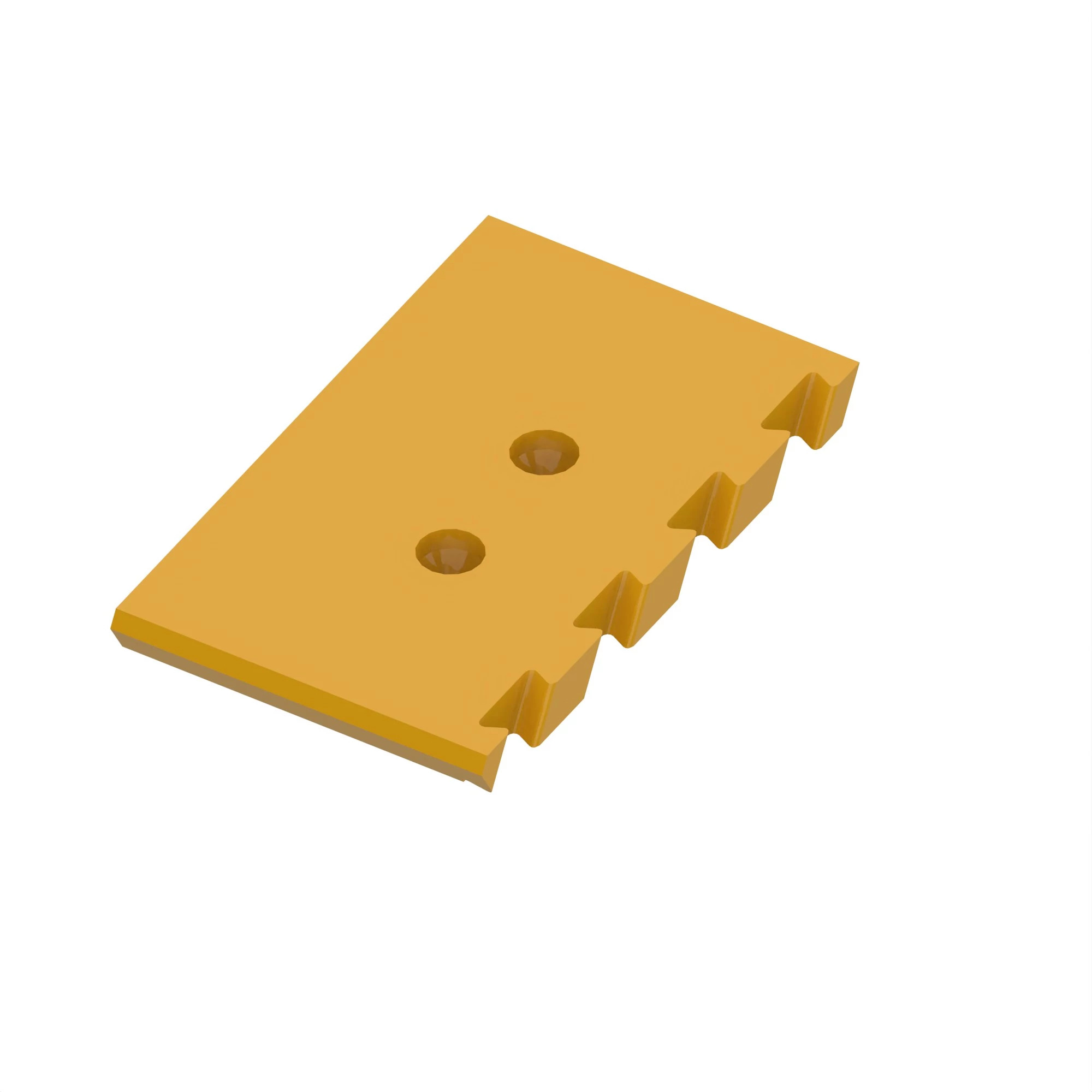 John Deere Jagz™ Cutting Edge (Short Right Side End Segment), 11.87 inch (301 mm) Long - T825333C