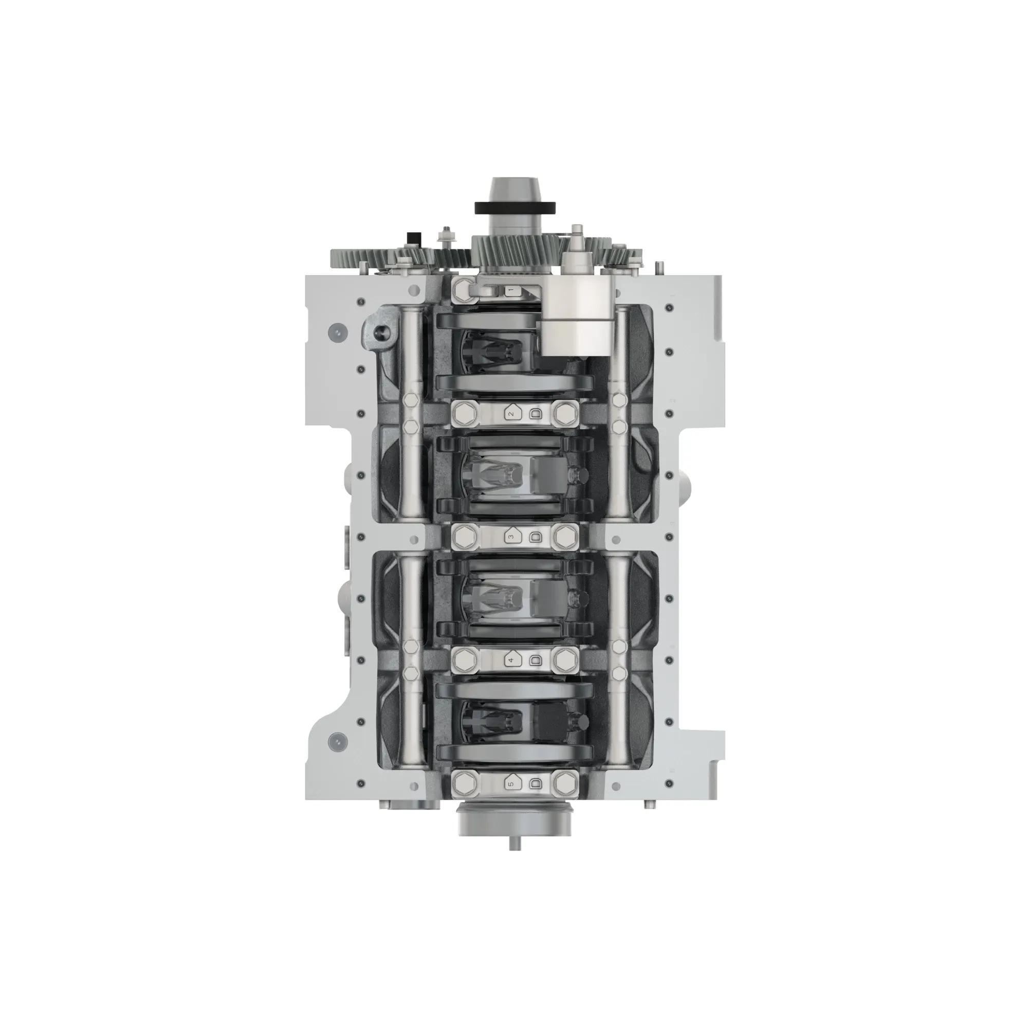 SHORT BLOCK ASSEMBLY, 4 CYL, PT-M,