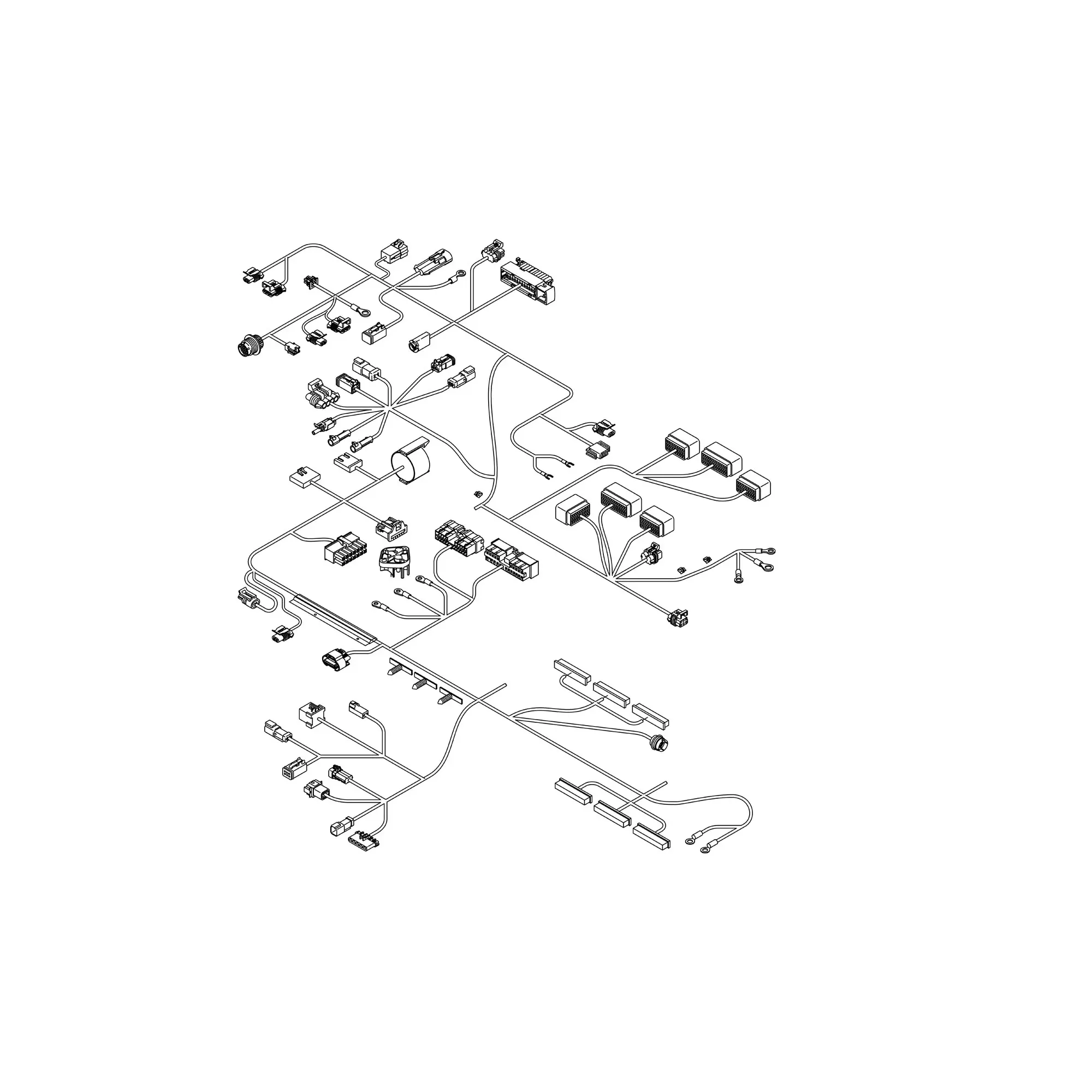 John Deere Cab Wiring Harness - RE277114