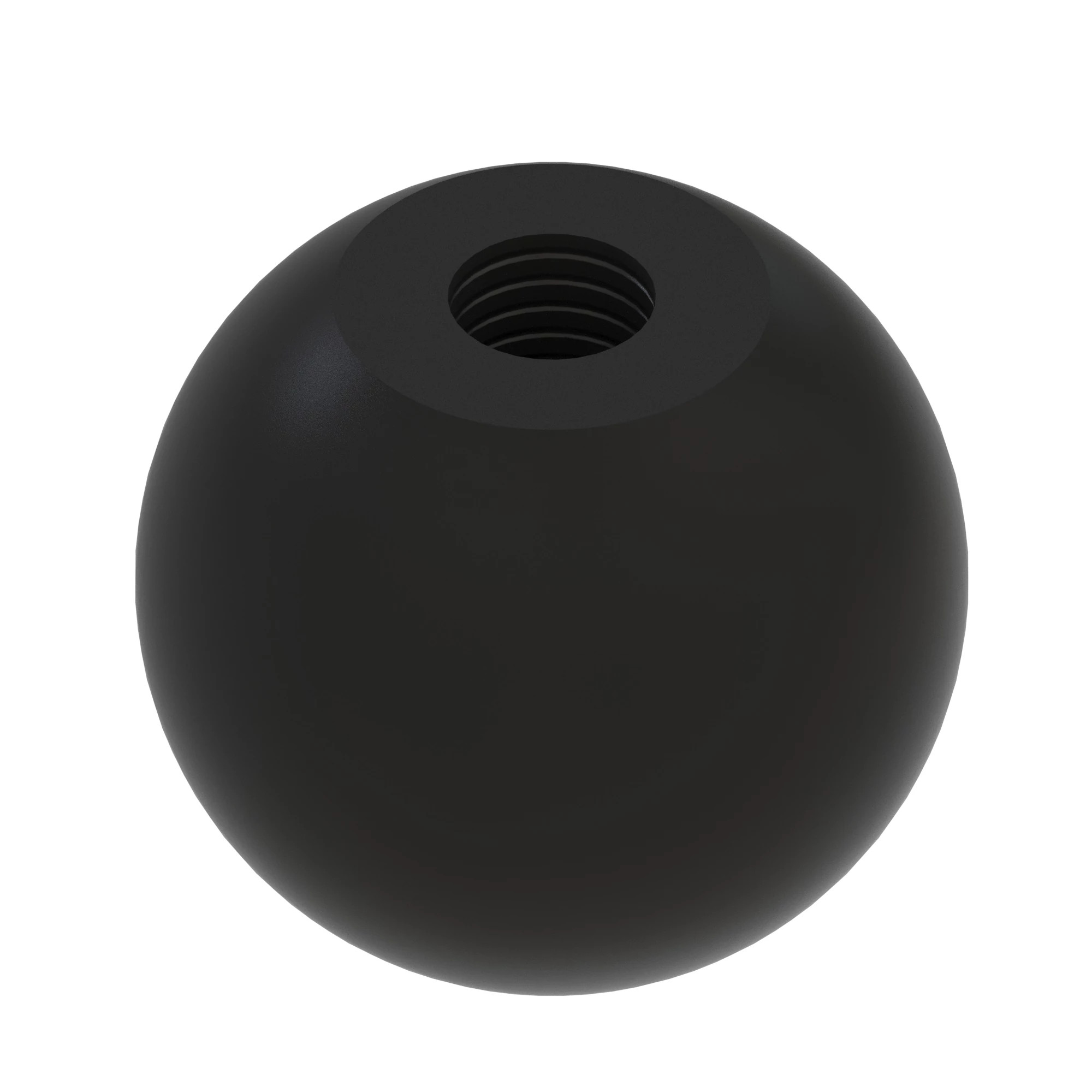 KNOB, METRIC, SPHERICAL, THREADED