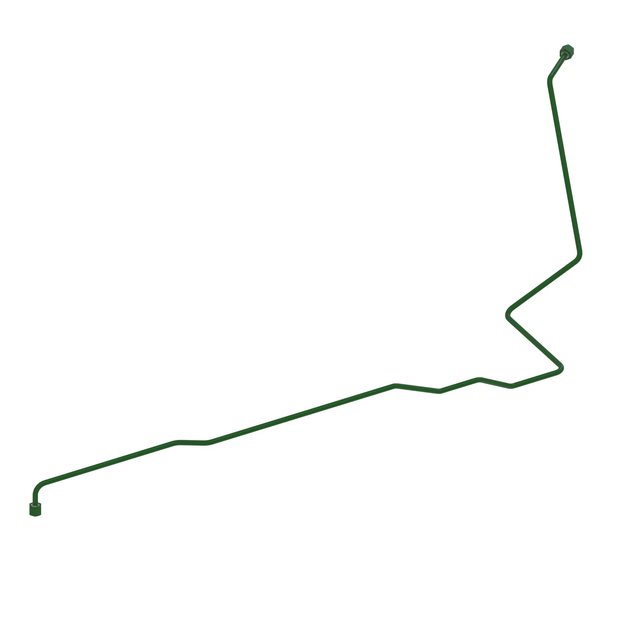 John Deere Front to Rear Drain Oil Line - TCA24143