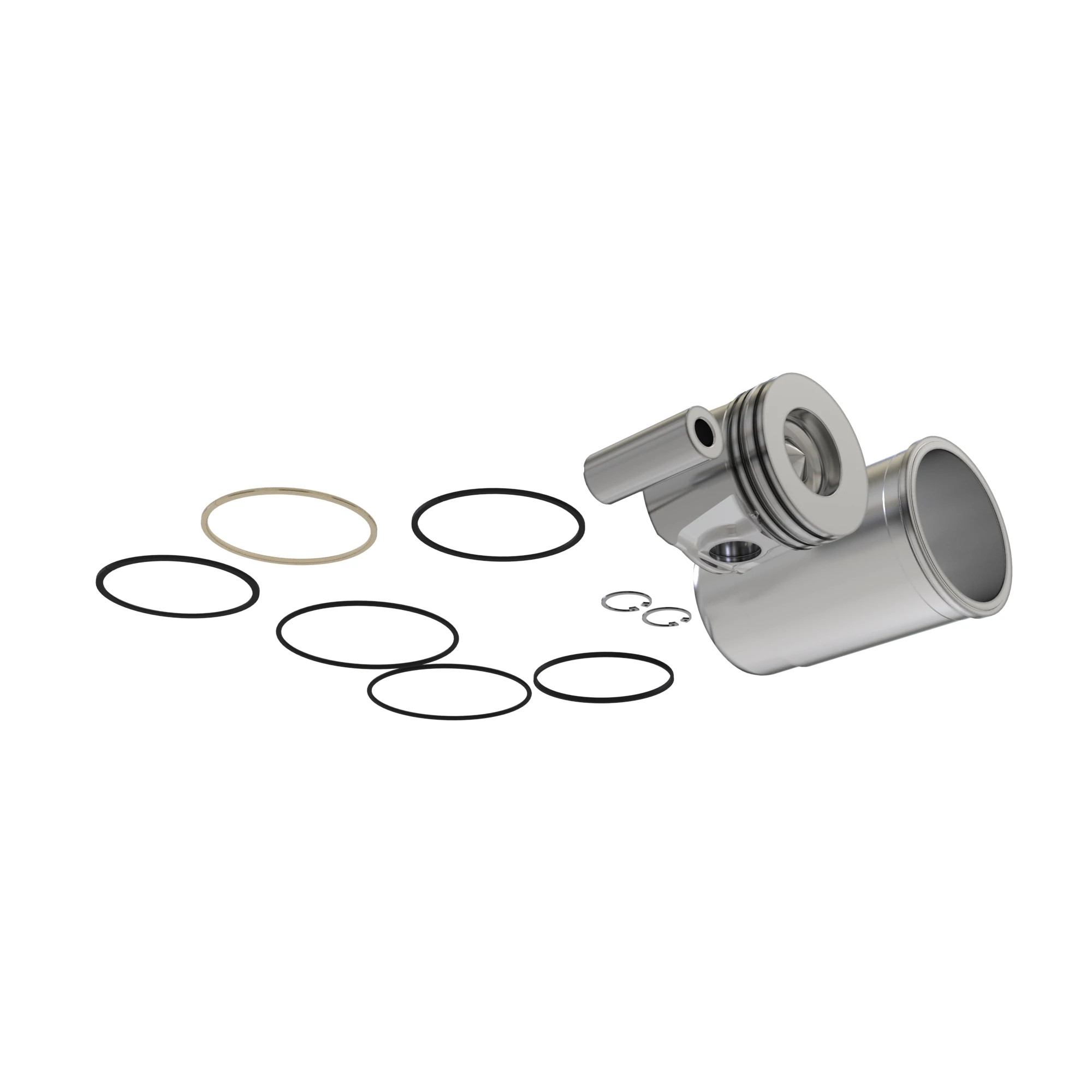 John Deere Engine Piston-Liner Kit with Rings - RE544675