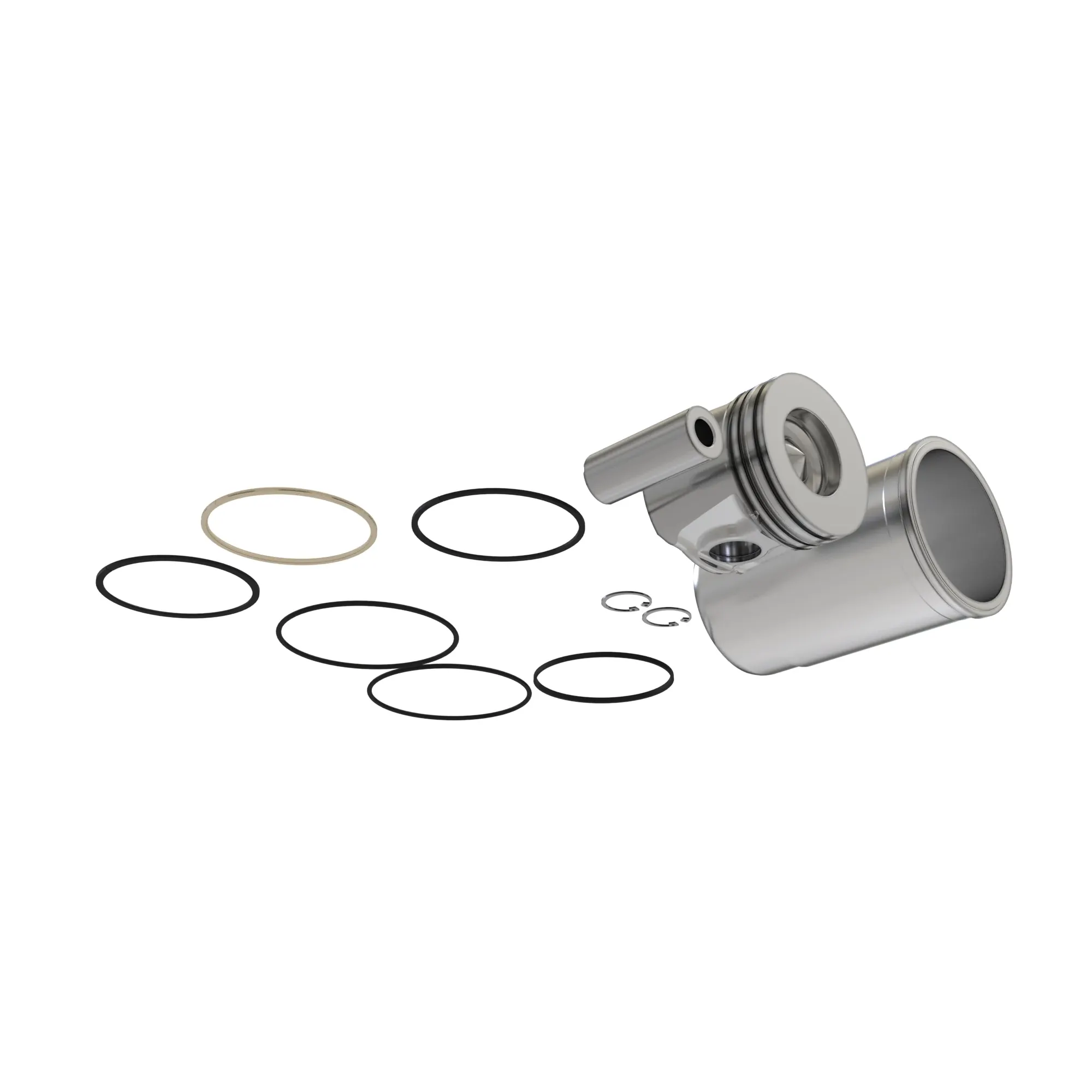 John Deere Engine Piston-Liner Kit with Rings - RE544675