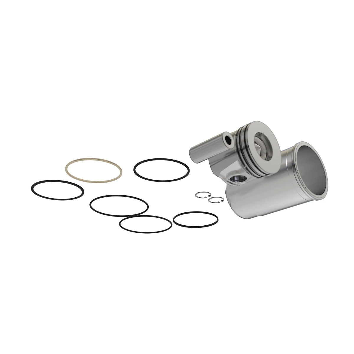 Piston-Liner Kit, W/Rings