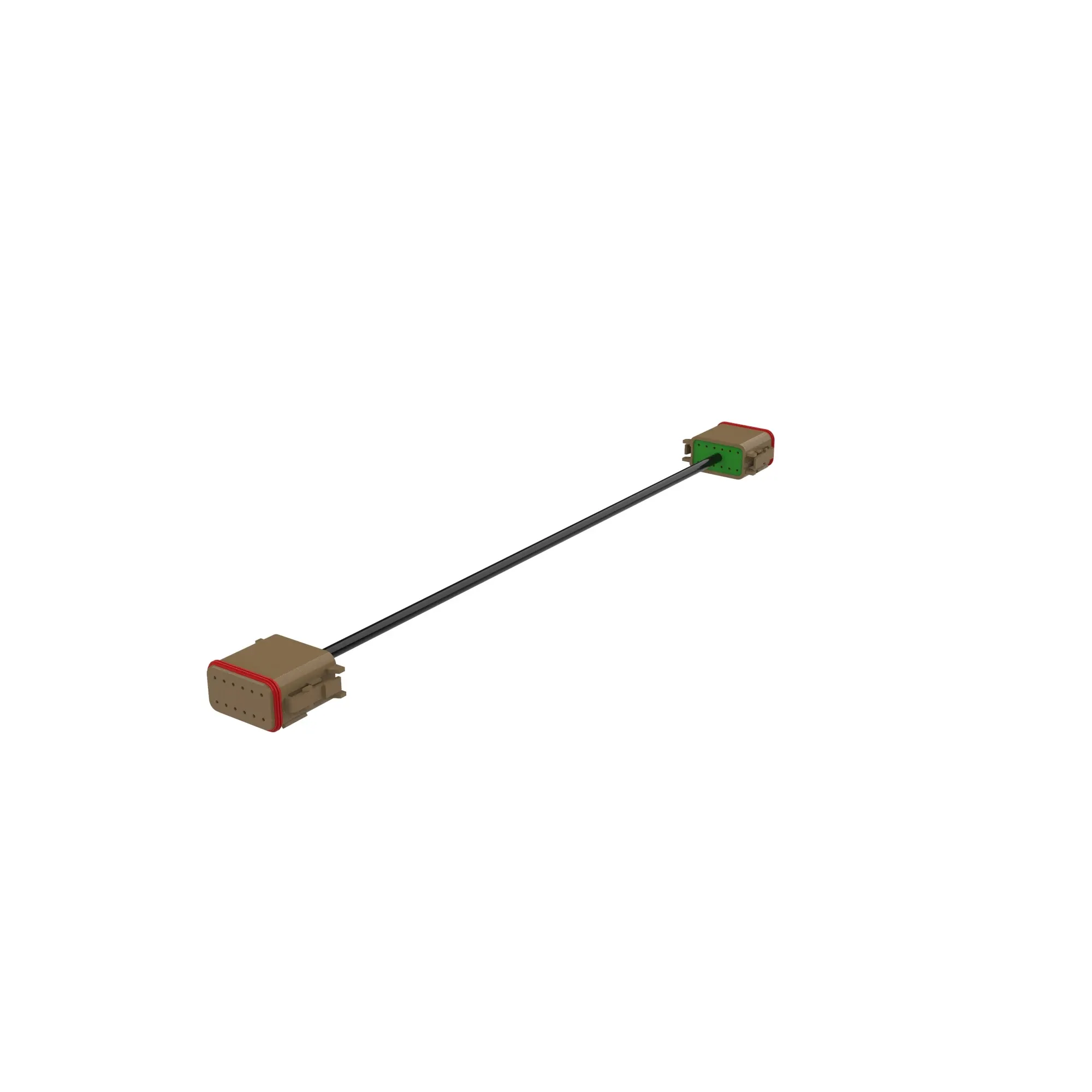 John Deere StarFire™ Rooftop Bulkhead Wiring Harness - PF80722