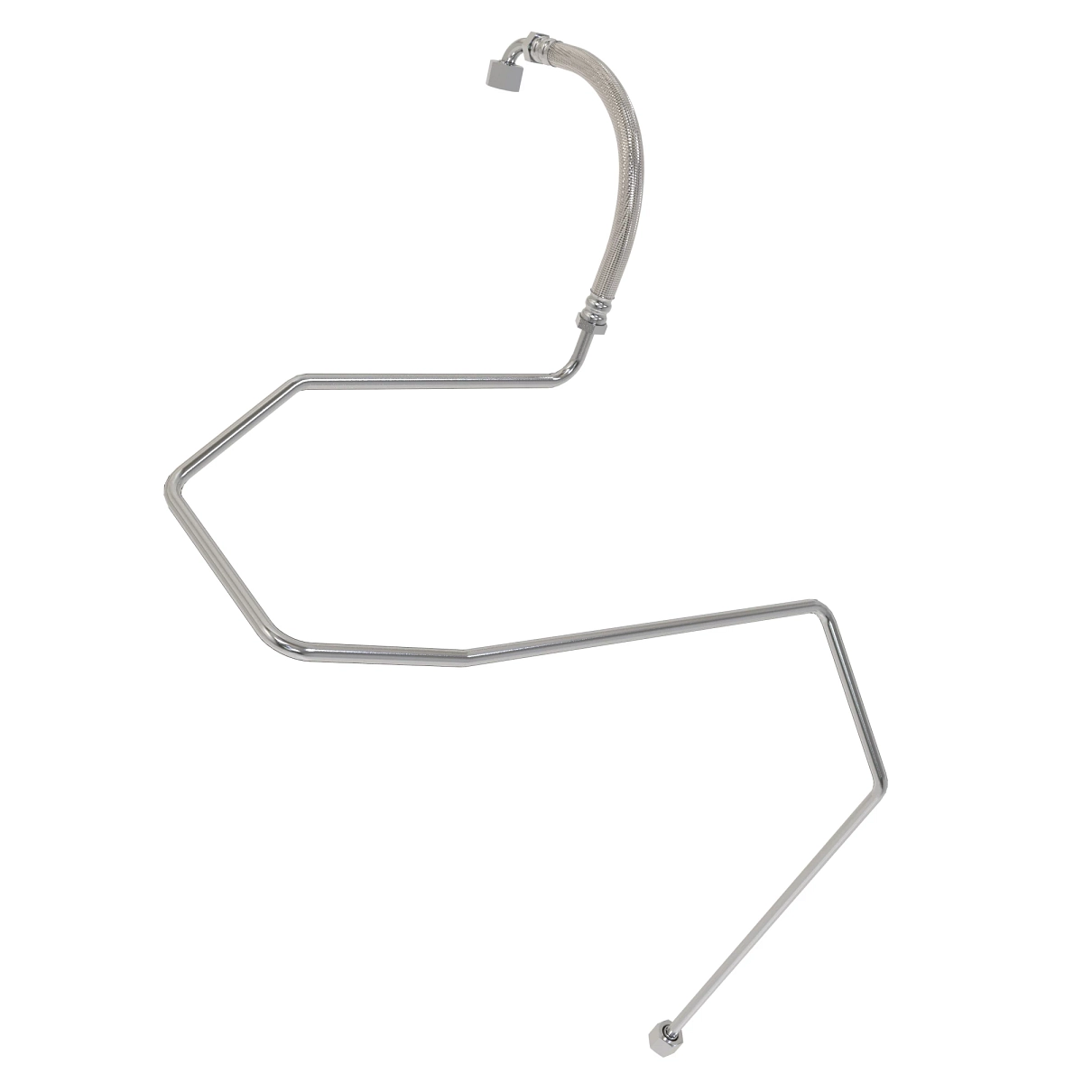 John Deere Turbocharger Oil Supply Oil Line - RE532560