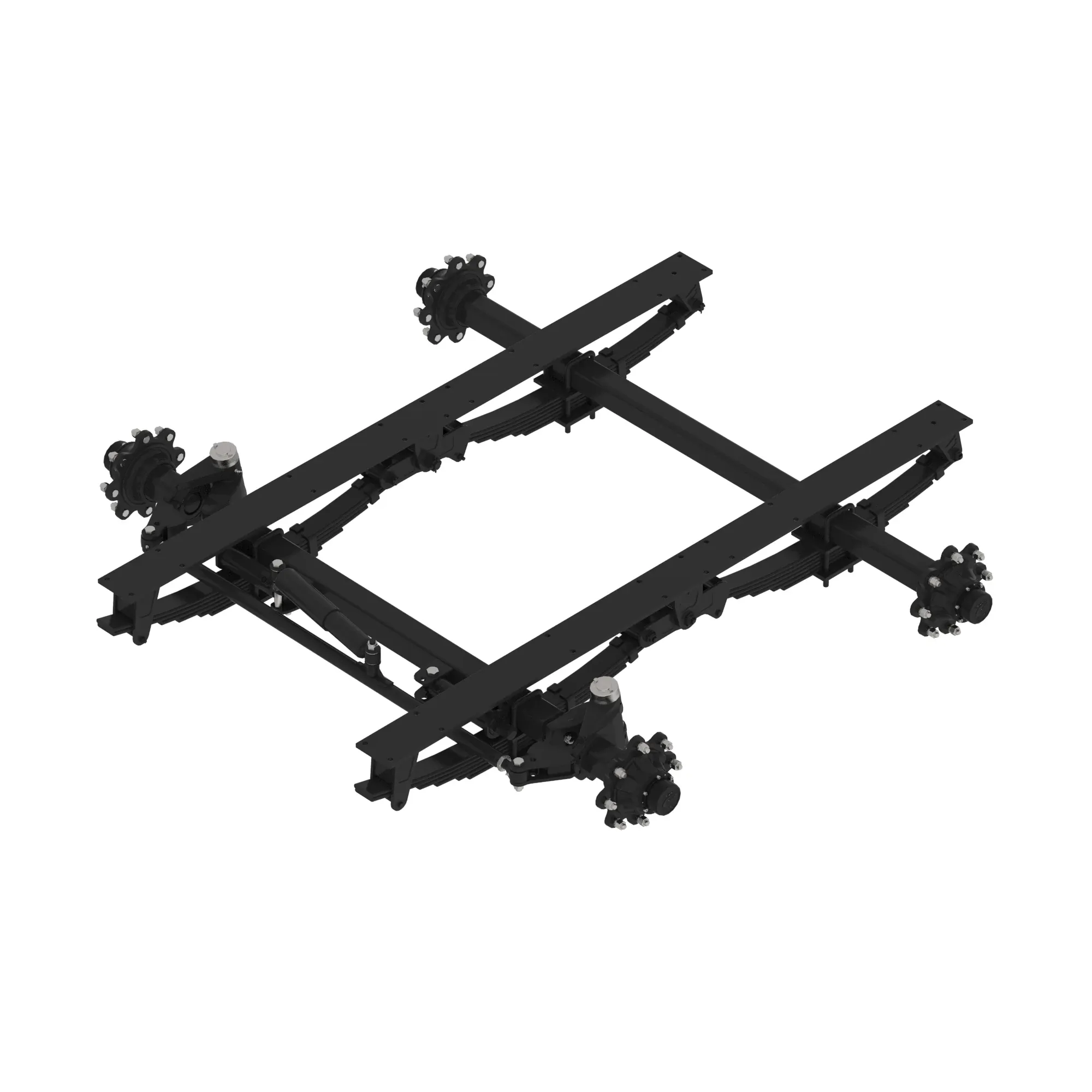 Tandem Axle With No Brakes F=