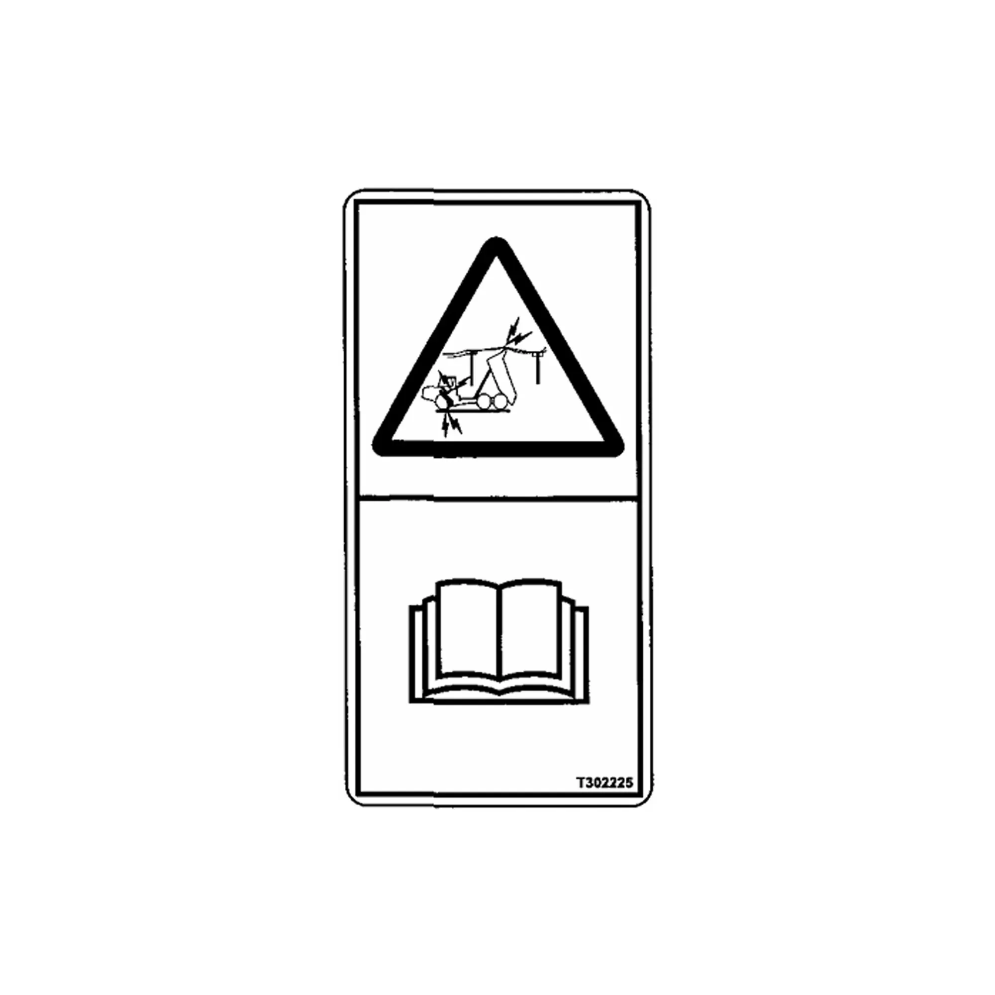 John Deere Safety Sign - T302225