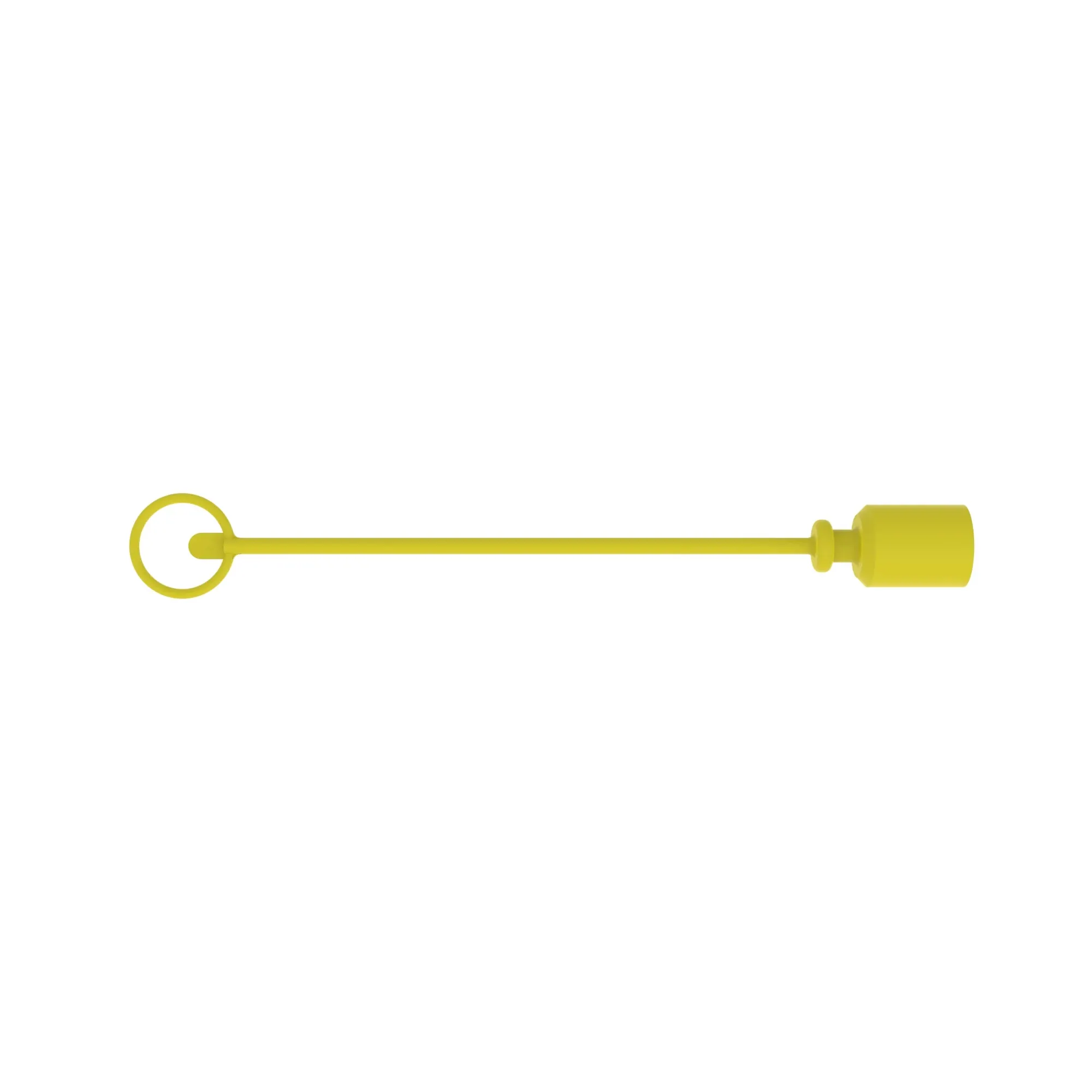 CAP, 3/8" DUST (YELLOW)