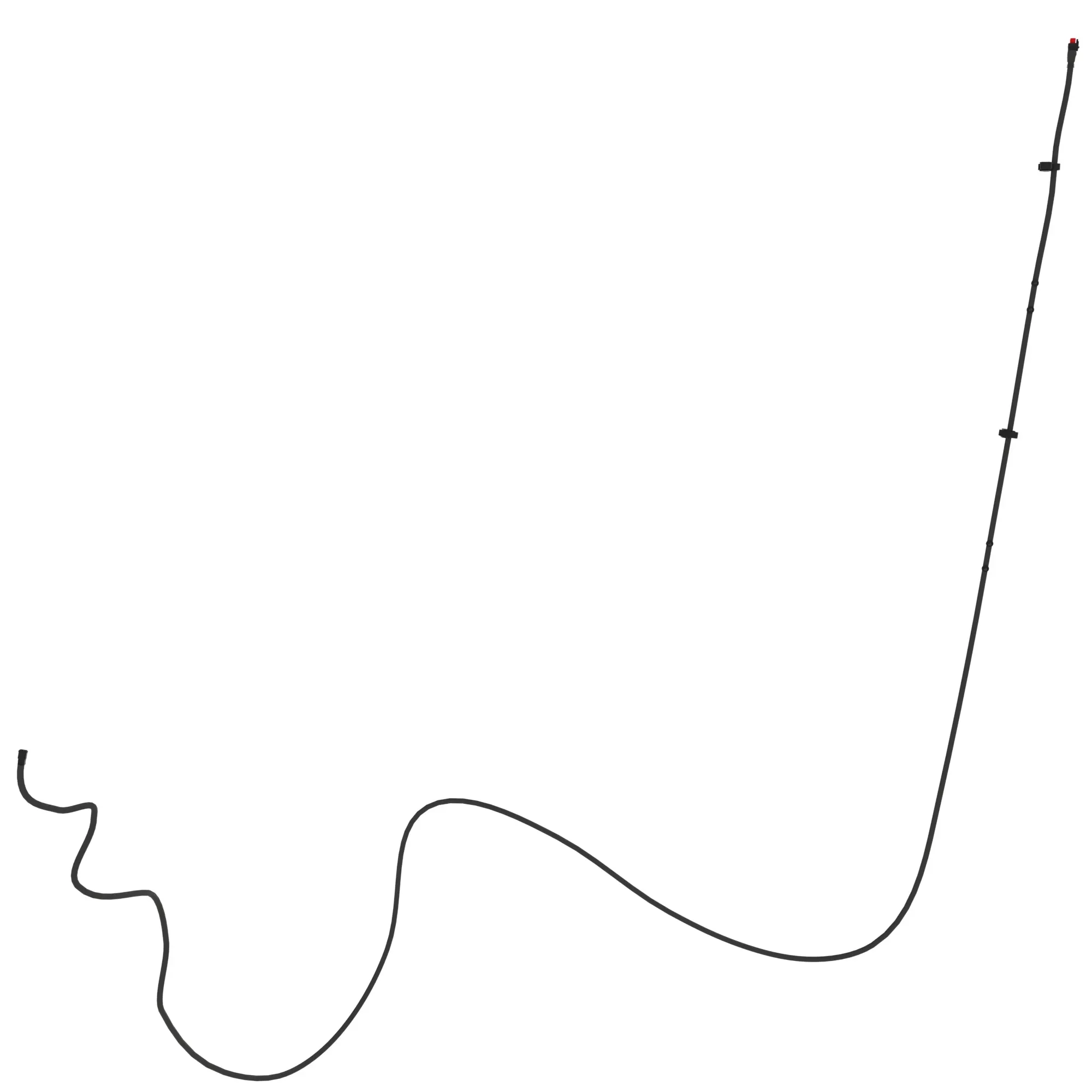 HARNESS, REAR SHIFT, RH